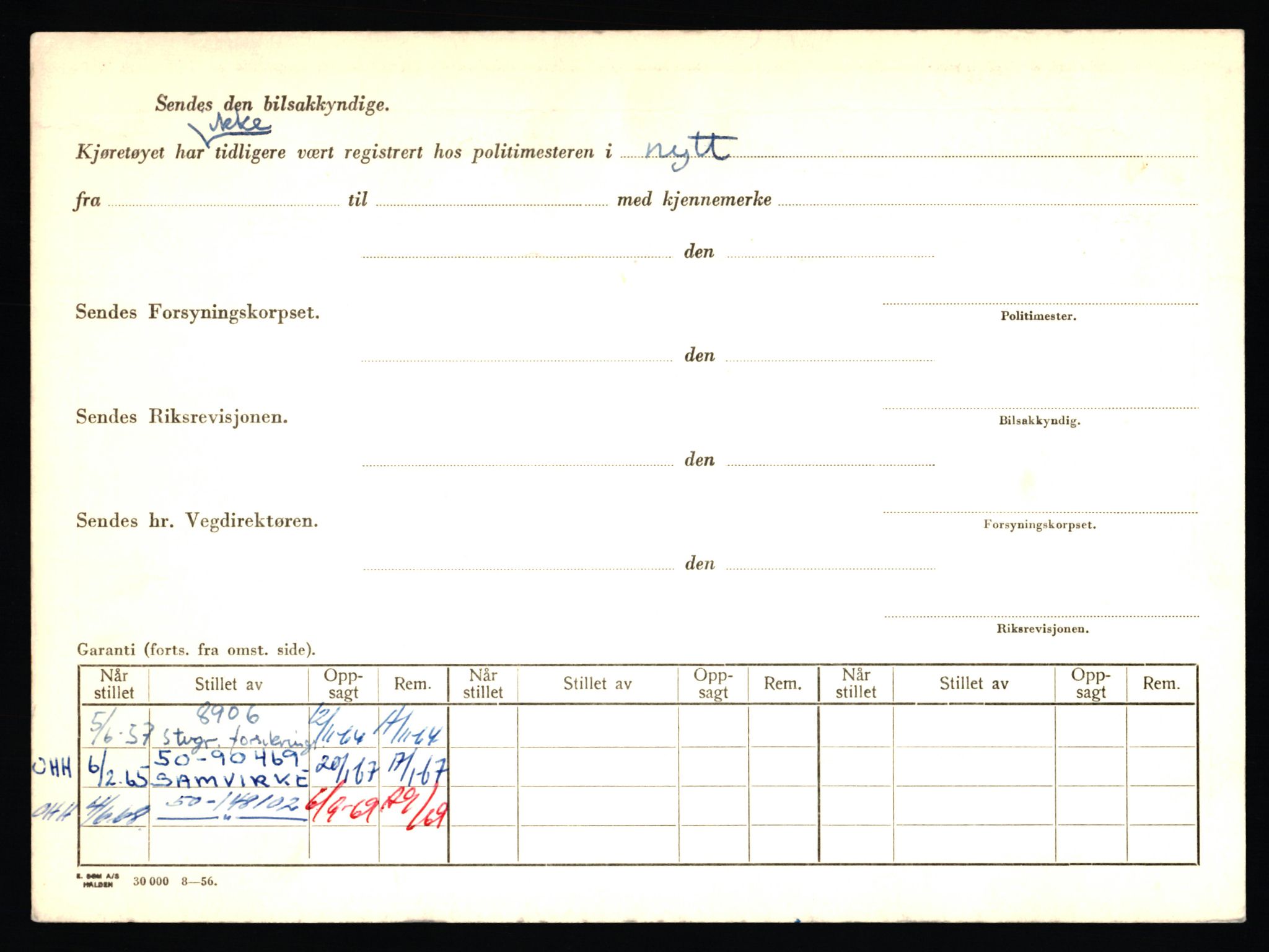 Stavanger trafikkstasjon, AV/SAST-A-101942/0/F/L0045: L-27000 - L-27799, 1930-1971, p. 926