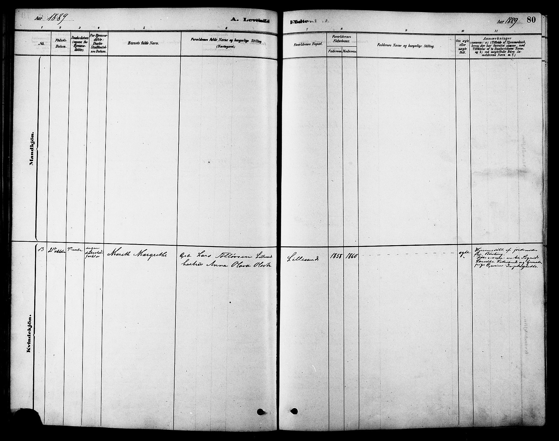 Ministerialprotokoller, klokkerbøker og fødselsregistre - Sør-Trøndelag, SAT/A-1456/616/L0423: Parish register (copy) no. 616C06, 1878-1903, p. 80