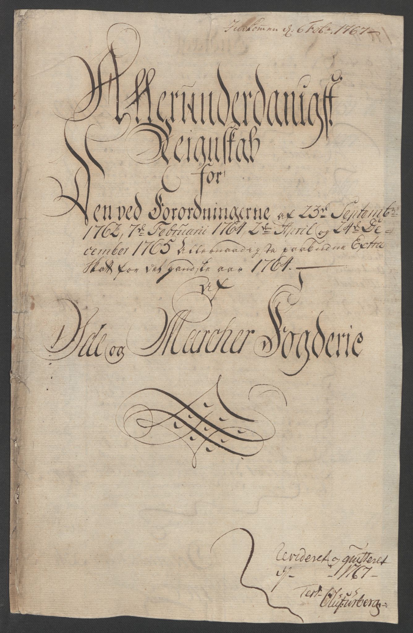 Rentekammeret inntil 1814, Reviderte regnskaper, Fogderegnskap, RA/EA-4092/R01/L0097: Ekstraskatten Idd og Marker, 1756-1767, p. 204