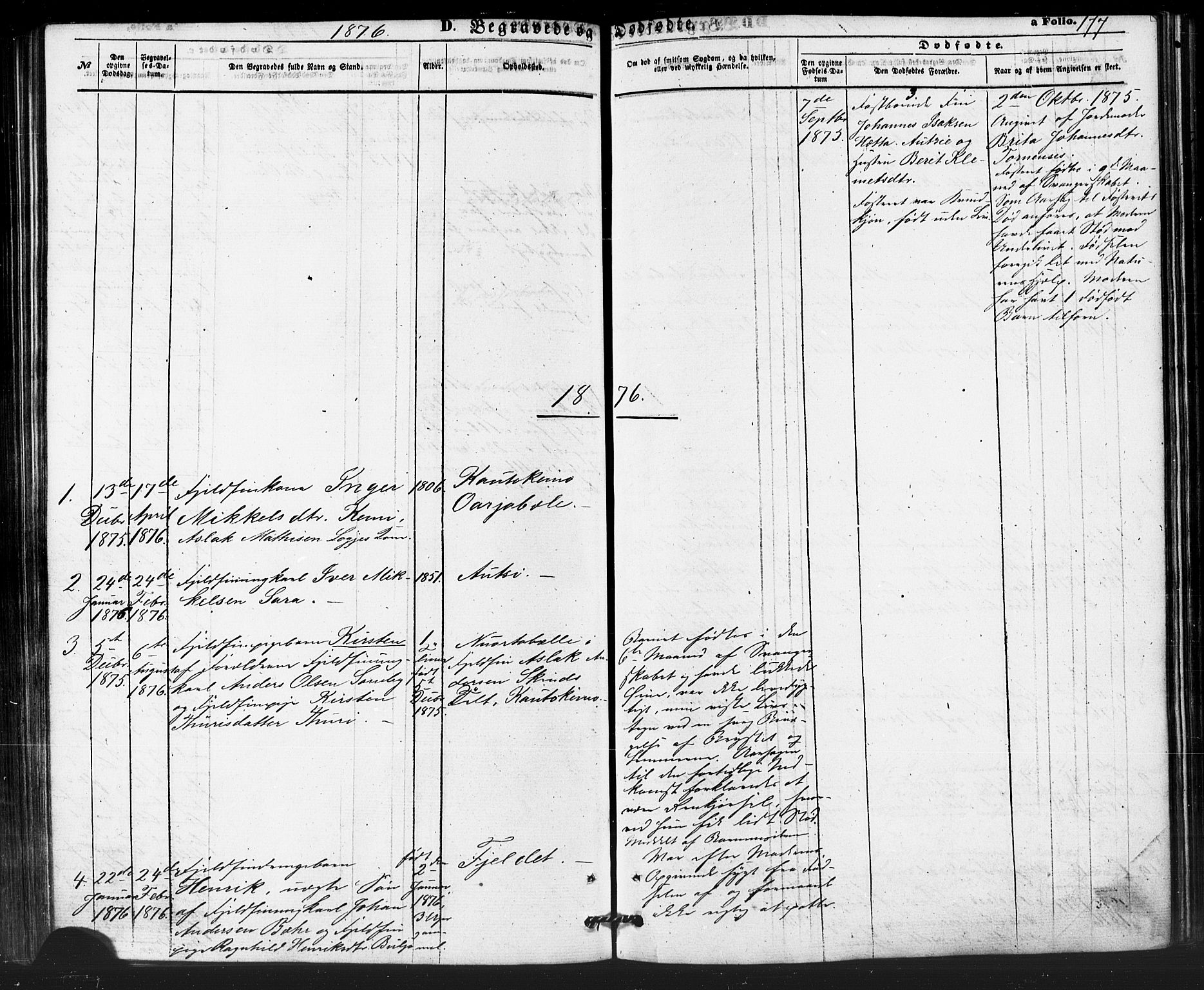 Kautokeino sokneprestembete, AV/SATØ-S-1340/H/Ha/L0003.kirke: Parish register (official) no. 3, 1862-1879, p. 177