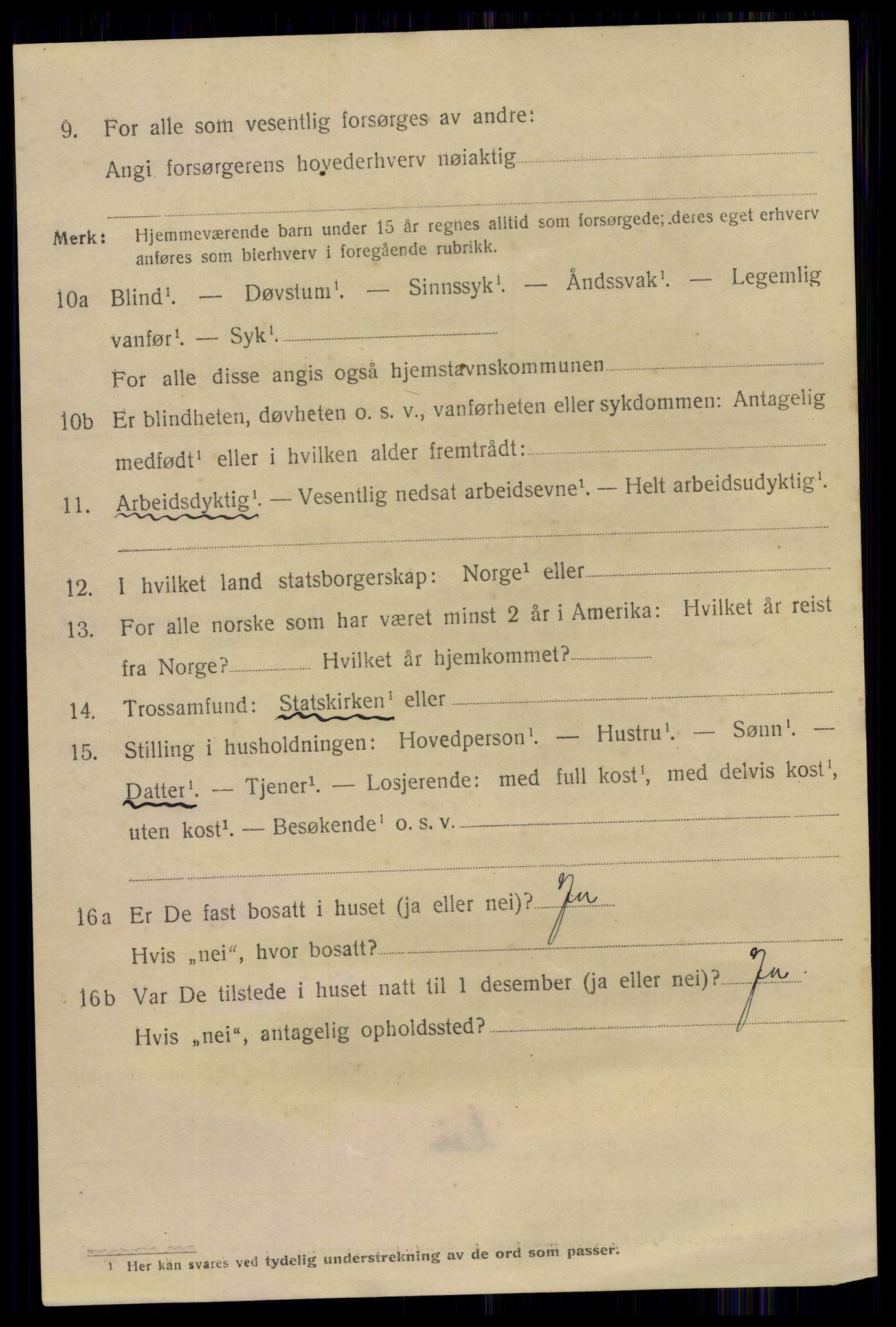 SAO, 1920 census for Fredrikstad, 1920, p. 23536