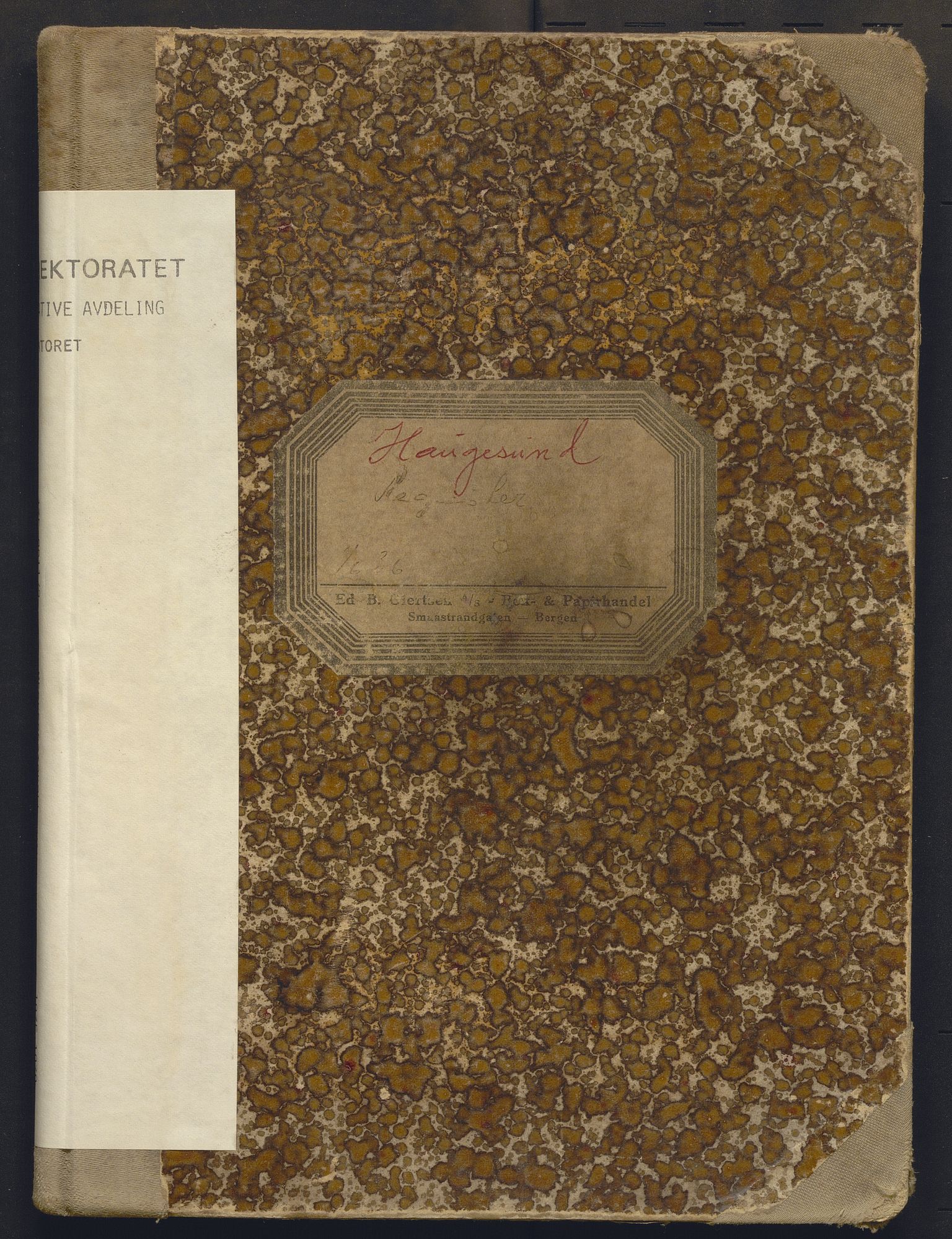 Fiskeridirektoratet - 1 Adm. ledelse - 13 Båtkontoret, AV/SAB-A-2003/I/Ia/Iai/L0030: 135.0911/2 Merkeprotokoll - Haugesund, 1935-1939