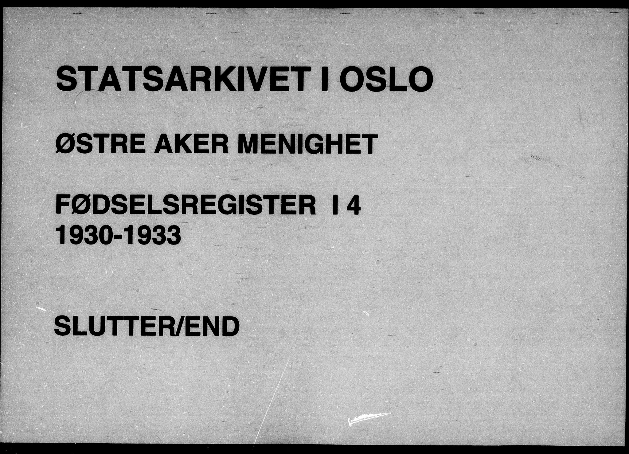 Østre Aker prestekontor Kirkebøker, AV/SAO-A-10840/J/Ja/L0004: Birth register no. I 4, 1930-1933, p. 126