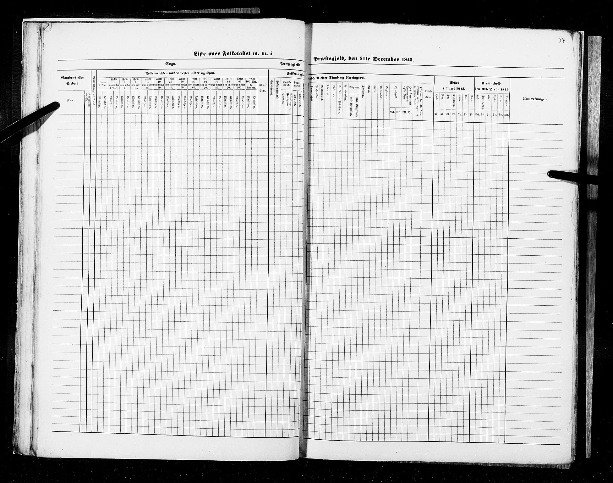 RA, Census 1845, vol. 9A: Nordre Trondhjems amt, 1845, p. 34