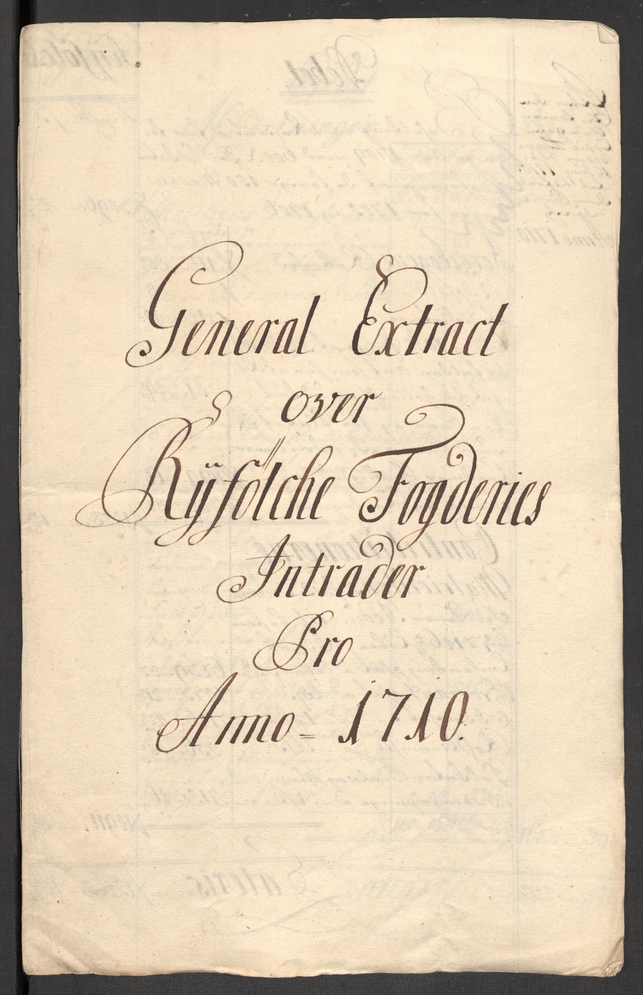 Rentekammeret inntil 1814, Reviderte regnskaper, Fogderegnskap, RA/EA-4092/R47/L2862: Fogderegnskap Ryfylke, 1710, p. 99