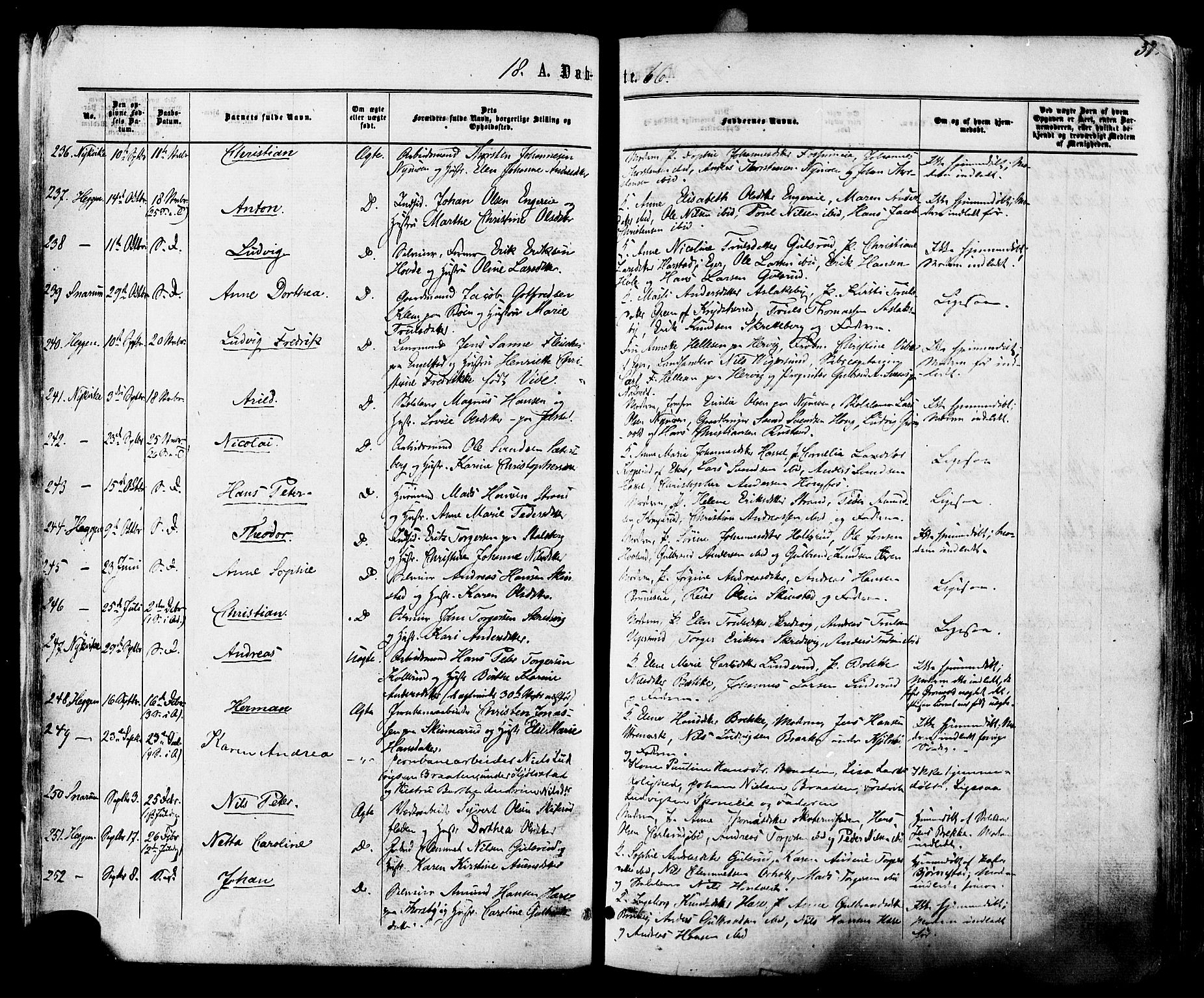 Modum kirkebøker, SAKO/A-234/F/Fa/L0010: Parish register (official) no. 10, 1865-1876, p. 31