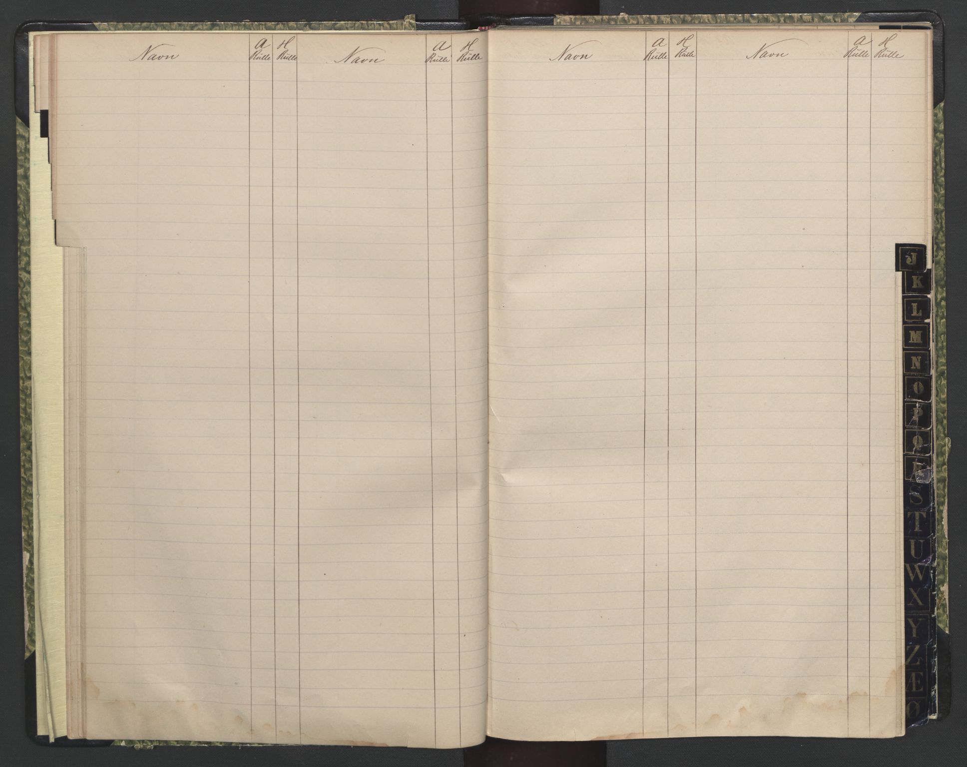 Brevik innrulleringskontor, AV/SAKO-A-833/G/Ga/L0002: Alf. navnregister til annotasjons- og hovedrullene, 1860-1948, p. 21