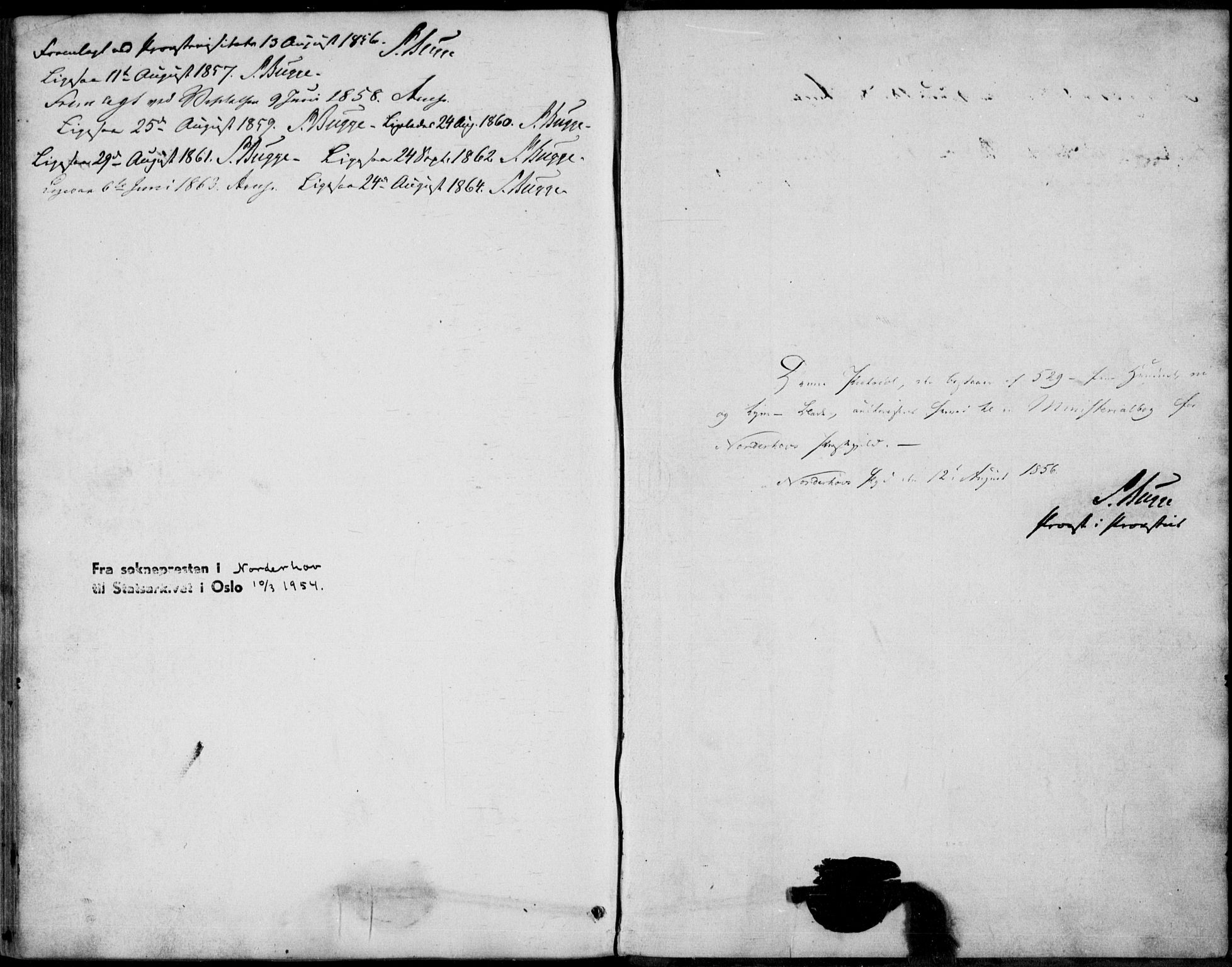 Norderhov kirkebøker, AV/SAKO-A-237/F/Fa/L0012: Parish register (official) no. 12, 1856-1865