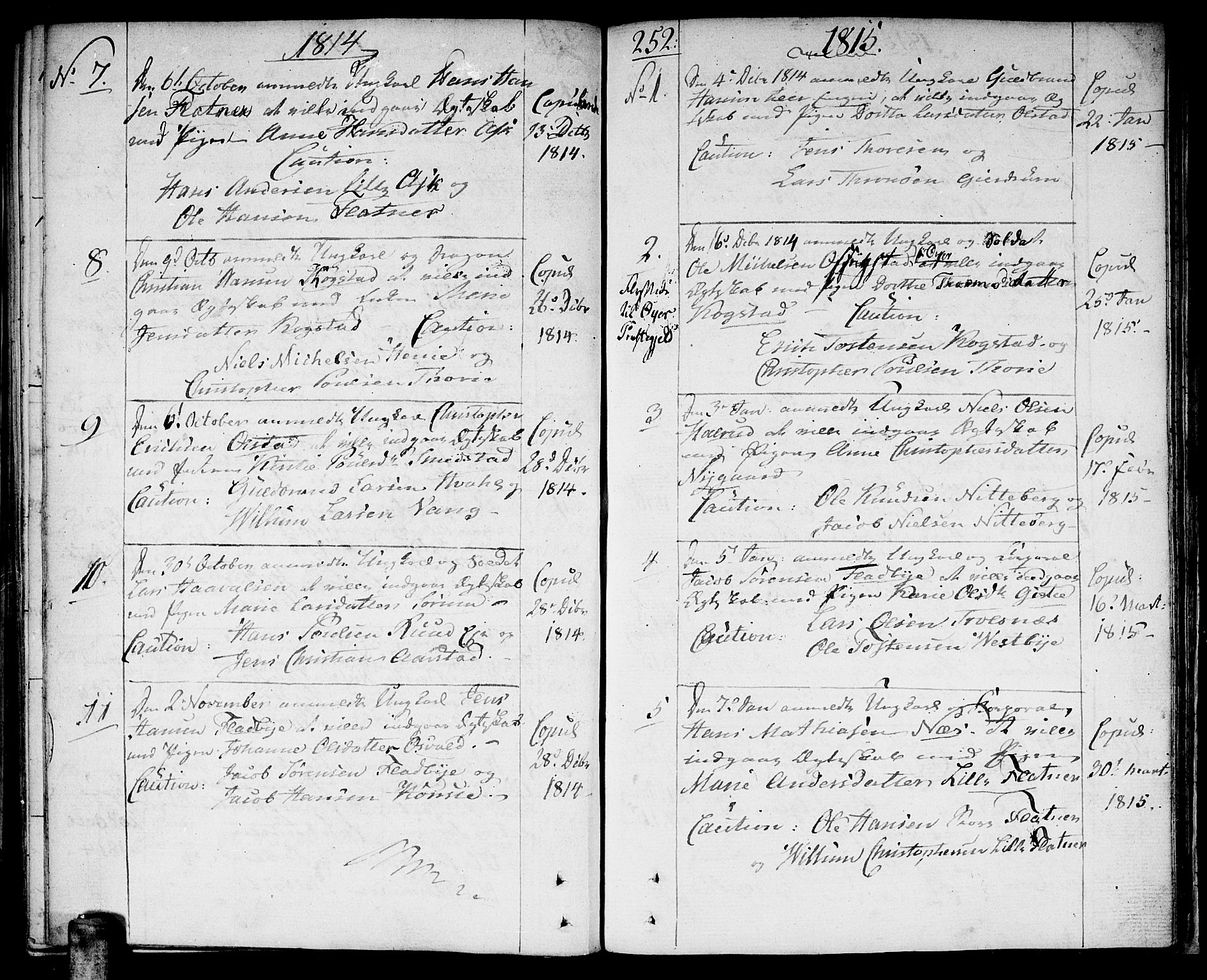Gjerdrum prestekontor Kirkebøker, AV/SAO-A-10412b/F/Fa/L0003: Parish register (official) no. I 3, 1798-1815, p. 252