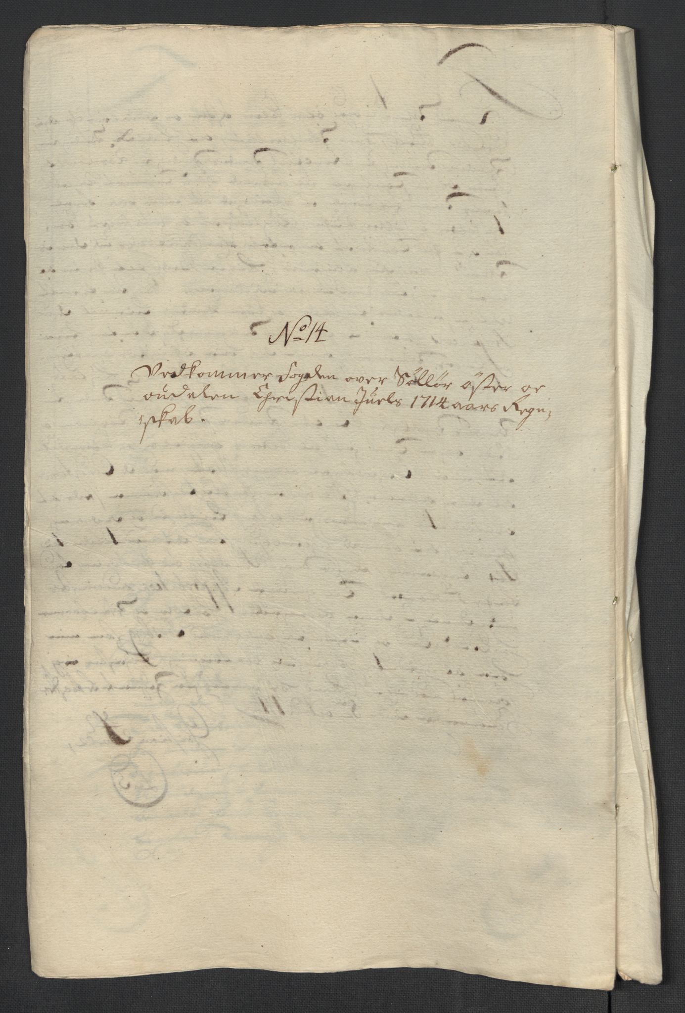 Rentekammeret inntil 1814, Reviderte regnskaper, Fogderegnskap, RA/EA-4092/R13/L0852: Fogderegnskap Solør, Odal og Østerdal, 1714, p. 190