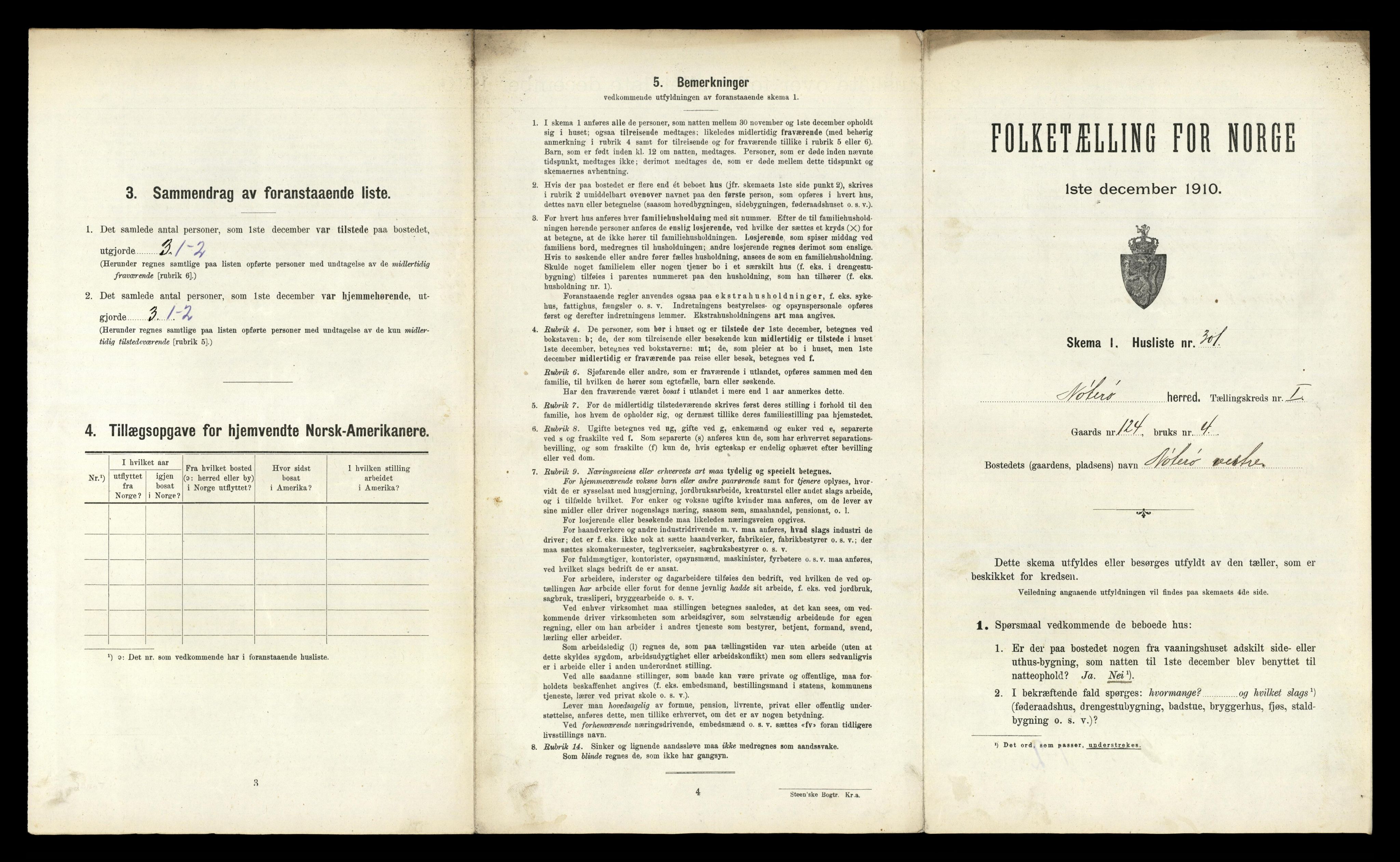 RA, 1910 census for Nøtterøy, 1910, p. 666