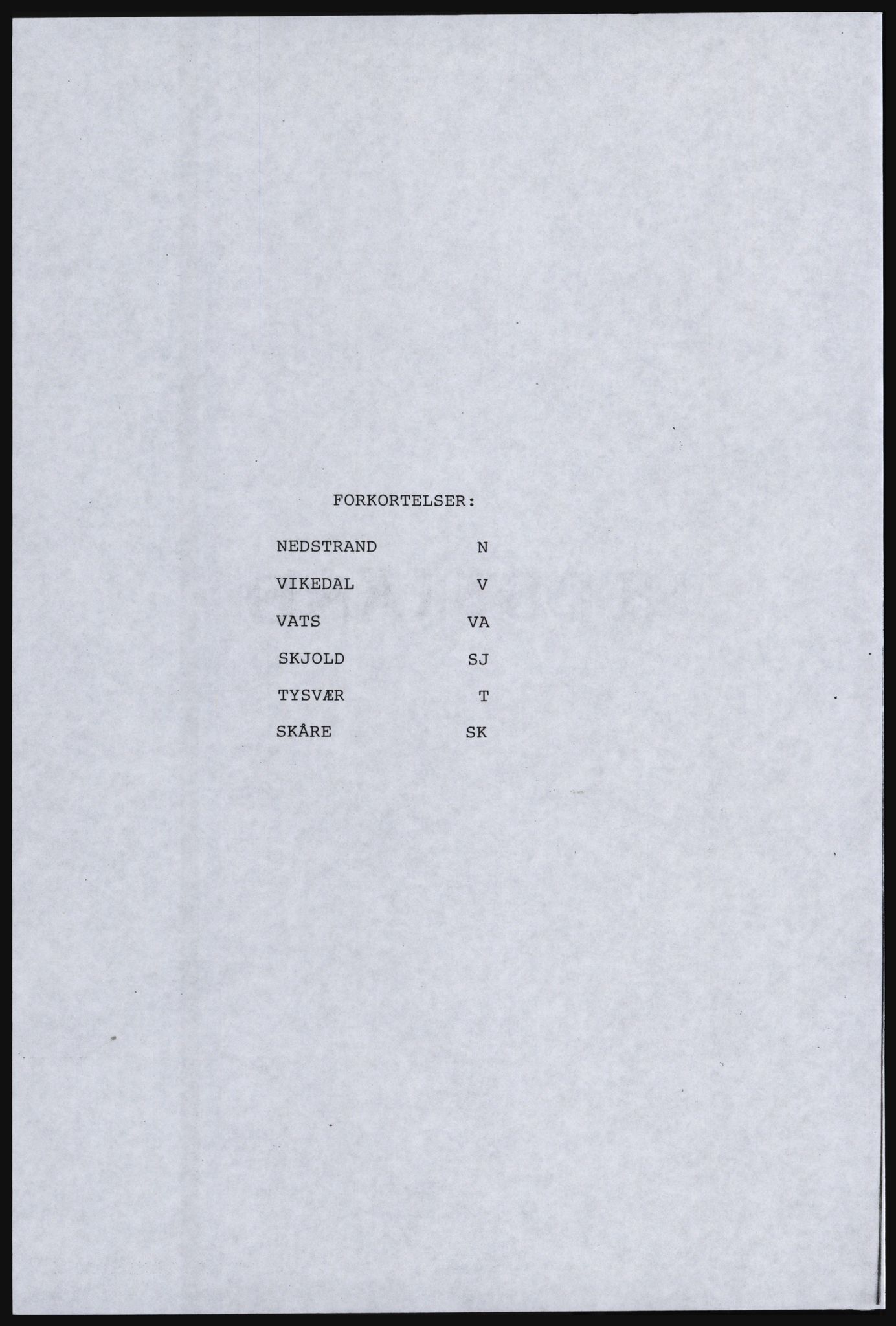 SAST, Copy of 1920 census for the Northern Rogaland, 1920, p. 6