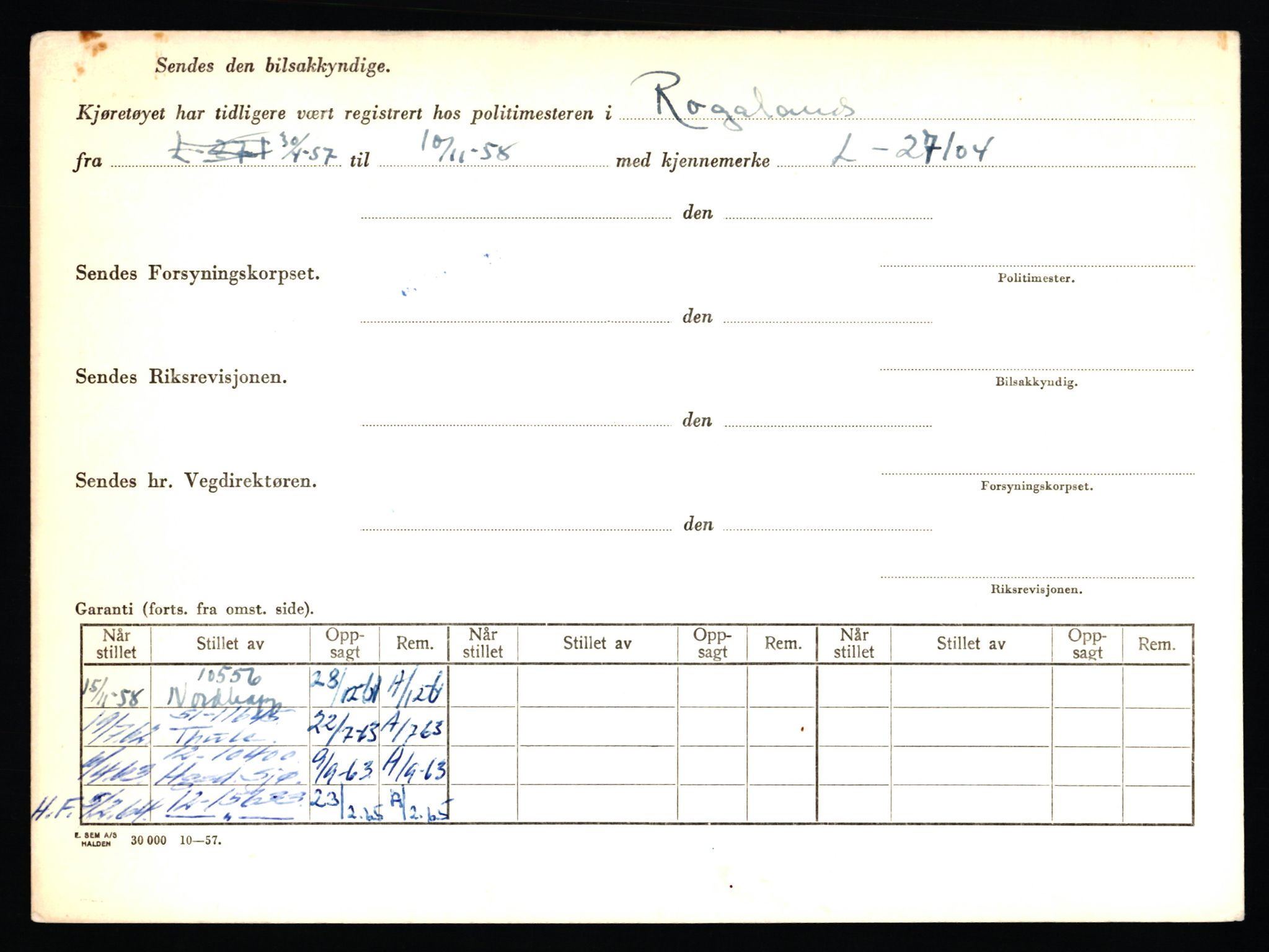 Stavanger trafikkstasjon, AV/SAST-A-101942/0/F/L0040: L-22800 - L-23999, 1930-1971, p. 2204