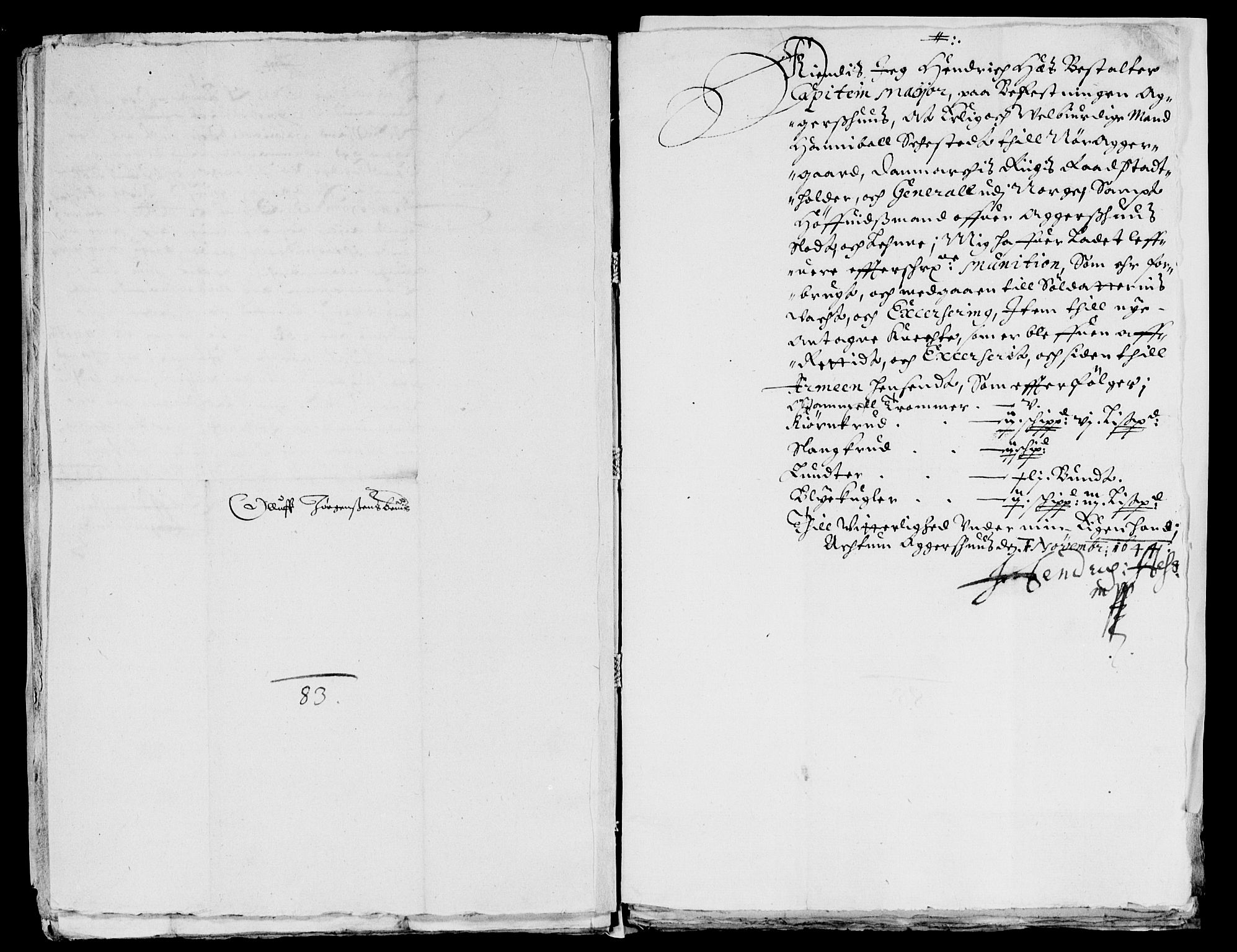 Rentekammeret inntil 1814, Reviderte regnskaper, Lensregnskaper, AV/RA-EA-5023/R/Rb/Rba/L0181: Akershus len, 1644-1645