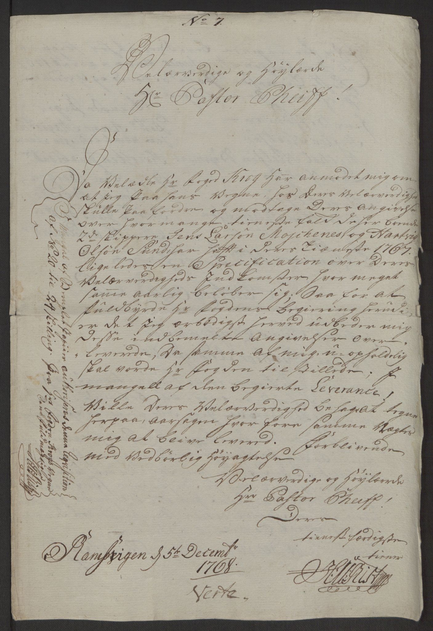 Rentekammeret inntil 1814, Realistisk ordnet avdeling, RA/EA-4070/Ol/L0022a/0002: [Gg 10]: Ekstraskatten, 23.09.1762. Nordlands amt / Vesterålen, Andenes og Lofoten, 1763-1769, p. 336