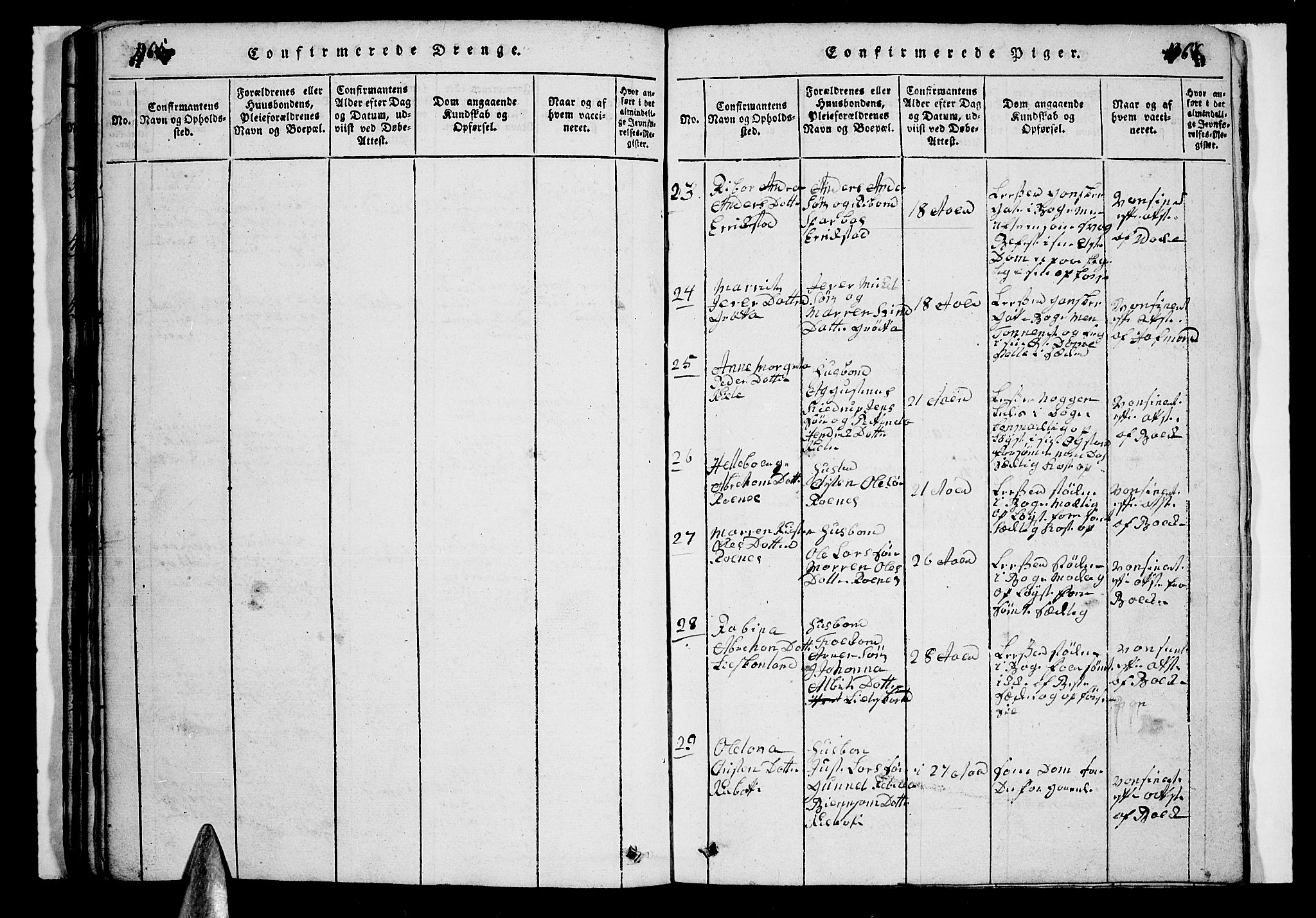 Trondenes sokneprestkontor, AV/SATØ-S-1319/H/Hb/L0003klokker: Parish register (copy) no. 3, 1820-1834, p. 465-466