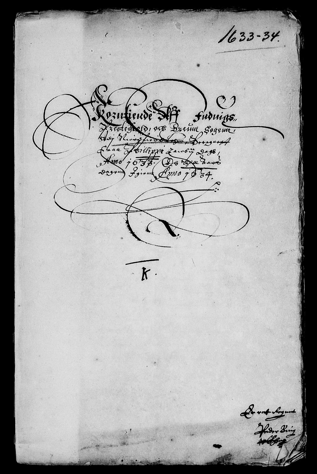 Rentekammeret inntil 1814, Reviderte regnskaper, Lensregnskaper, AV/RA-EA-5023/R/Rb/Rbt/L0064: Bergenhus len, 1633-1634