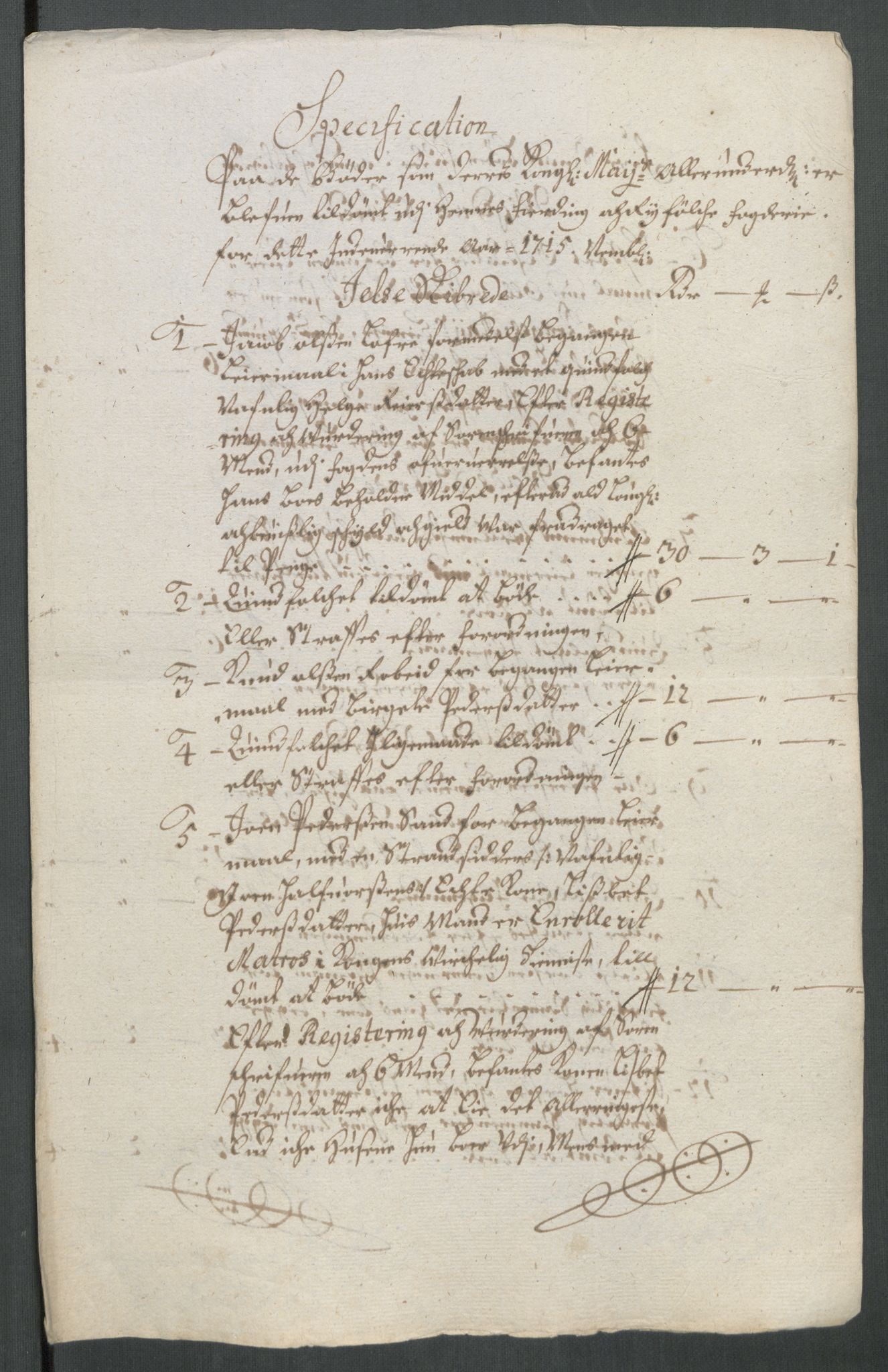 Rentekammeret inntil 1814, Reviderte regnskaper, Fogderegnskap, AV/RA-EA-4092/R47/L2868: Fogderegnskap Ryfylke, 1715, p. 235