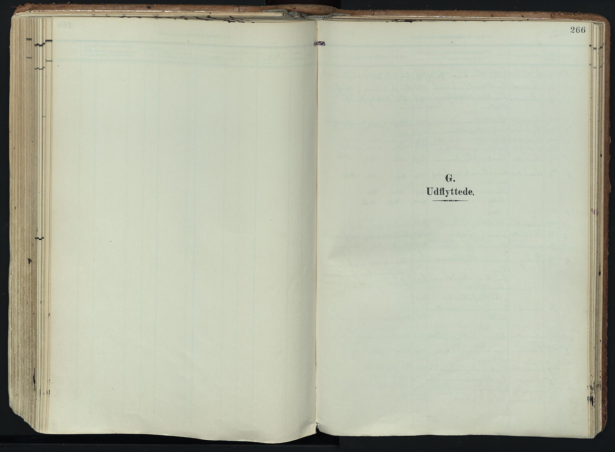 Hedrum kirkebøker, SAKO/A-344/F/Fa/L0010: Parish register (official) no. I 10, 1904-1918, p. 266