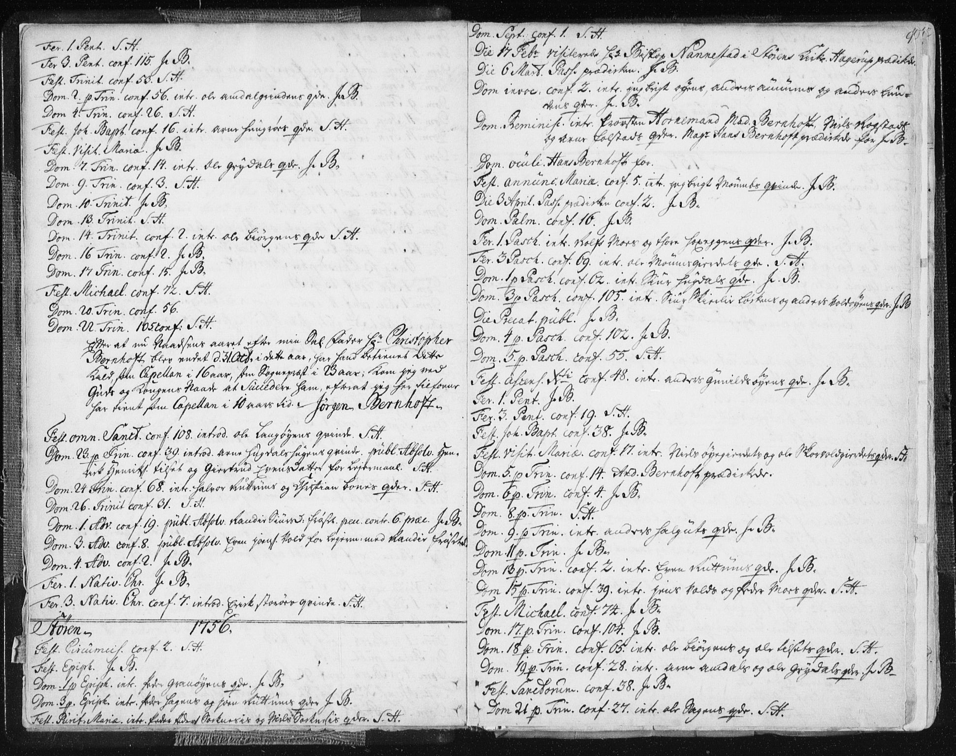 Ministerialprotokoller, klokkerbøker og fødselsregistre - Sør-Trøndelag, SAT/A-1456/687/L0991: Parish register (official) no. 687A02, 1747-1790, p. 9
