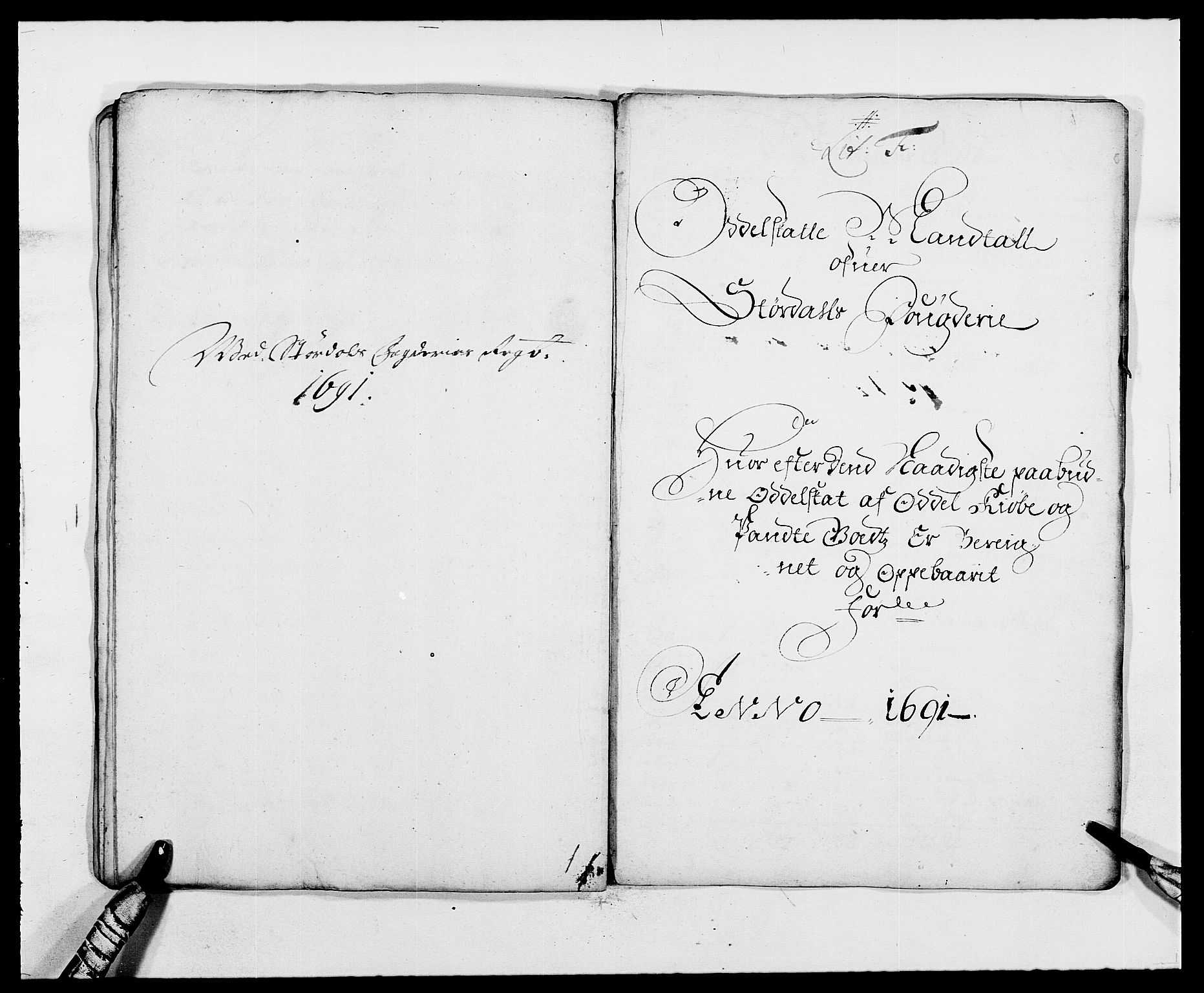 Rentekammeret inntil 1814, Reviderte regnskaper, Fogderegnskap, RA/EA-4092/R62/L4184: Fogderegnskap Stjørdal og Verdal, 1690-1691, p. 322