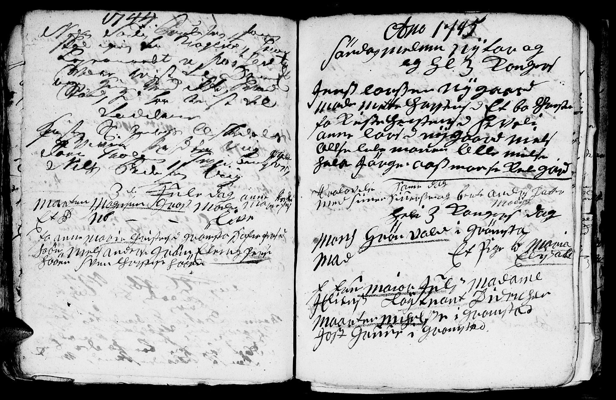 Fjære sokneprestkontor, SAK/1111-0011/F/Fb/L0001: Parish register (copy) no. B 1, 1732-1750, p. 121