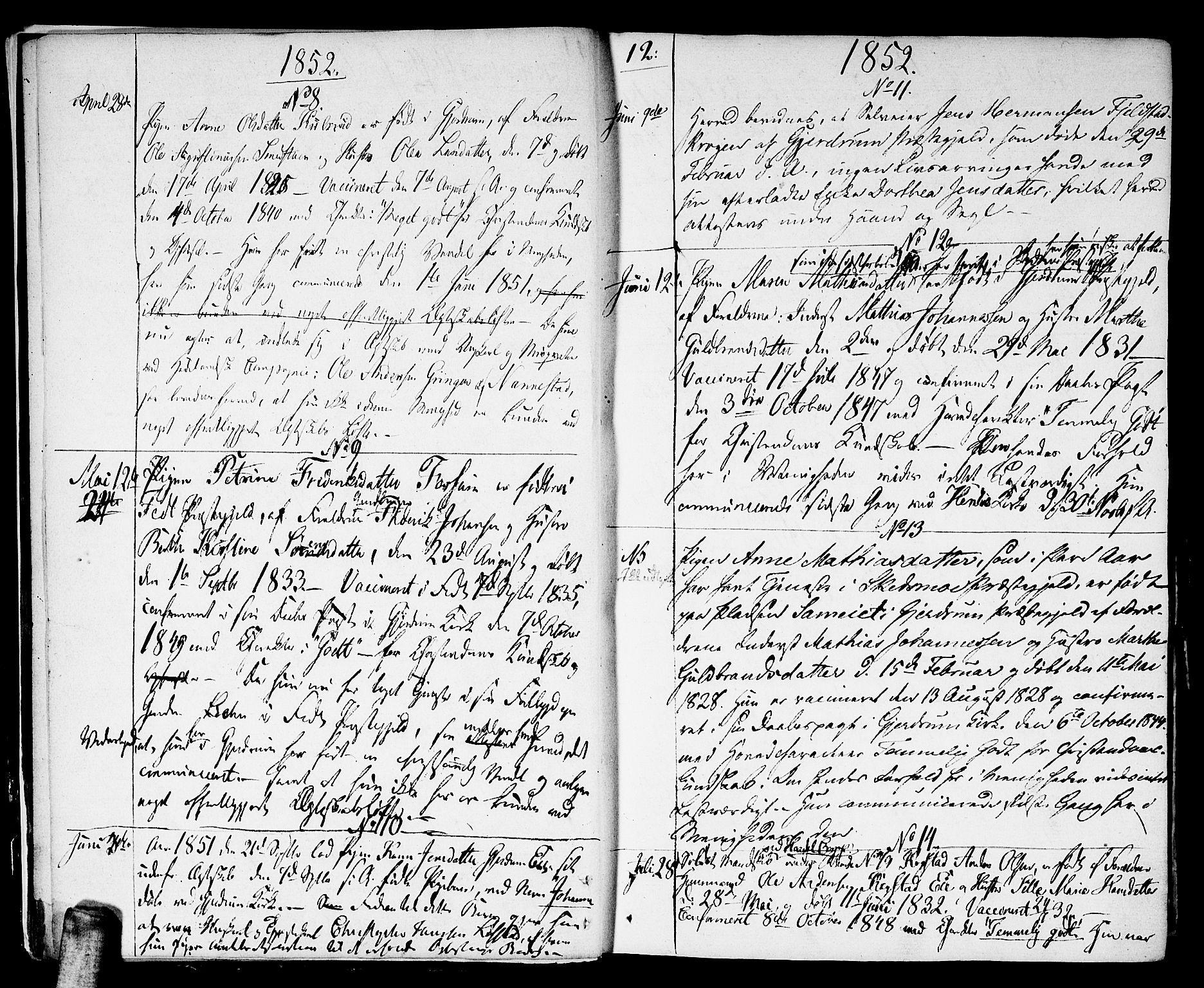 Gjerdrum prestekontor Kirkebøker, SAO/A-10412b/F/Fa/L0003: Parish register (official) no. I 3, 1798-1815, p. 12