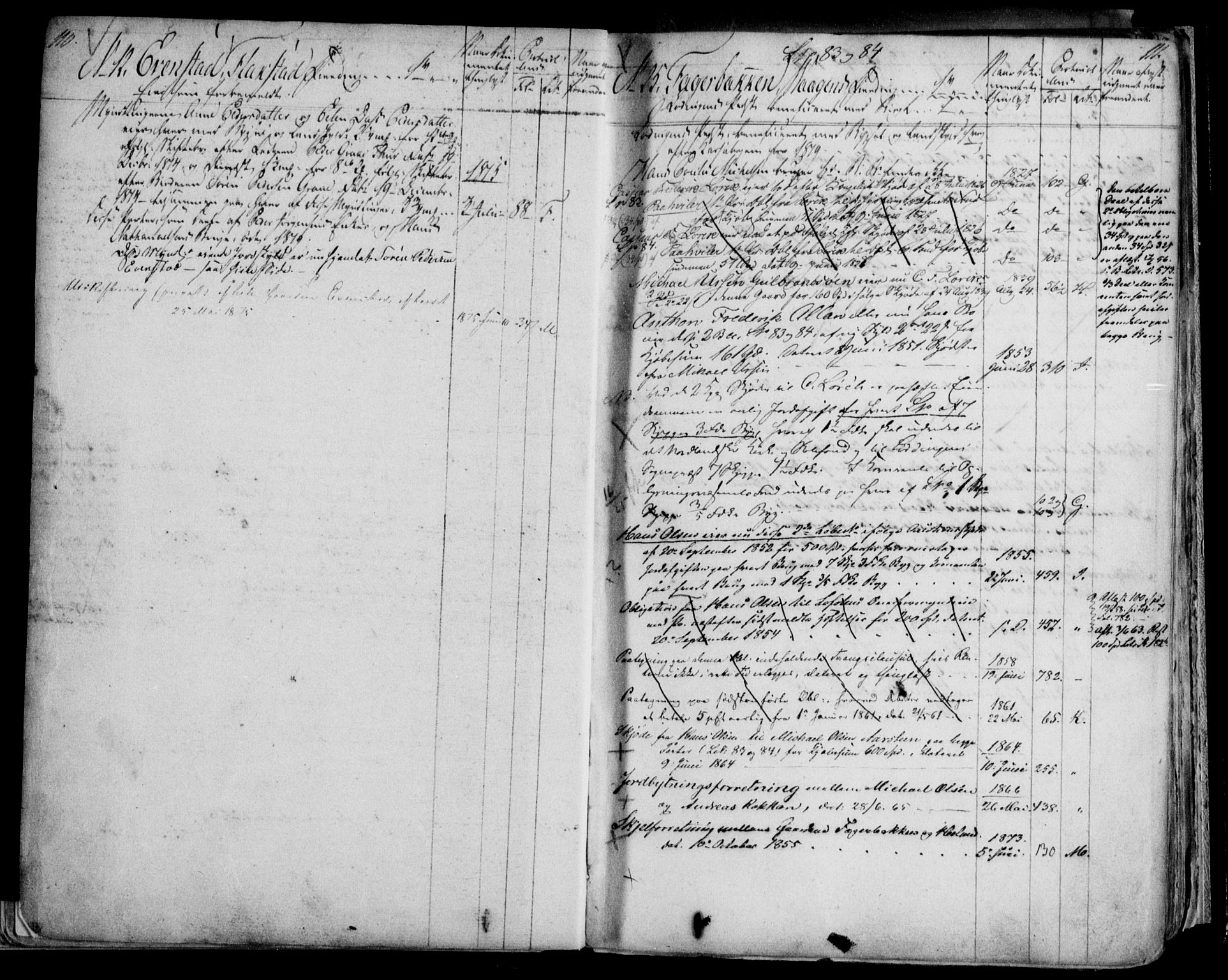 Lofoten sorenskriveri, SAT/A-0017/1/2/2A/L0001: Mortgage register no. 1, 1711-1884, p. 110-111