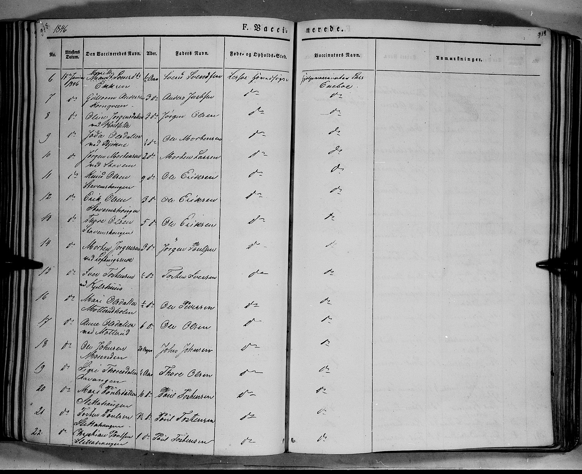 Lesja prestekontor, SAH/PREST-068/H/Ha/Haa/L0006: Parish register (official) no. 6B, 1843-1854, p. 918-919