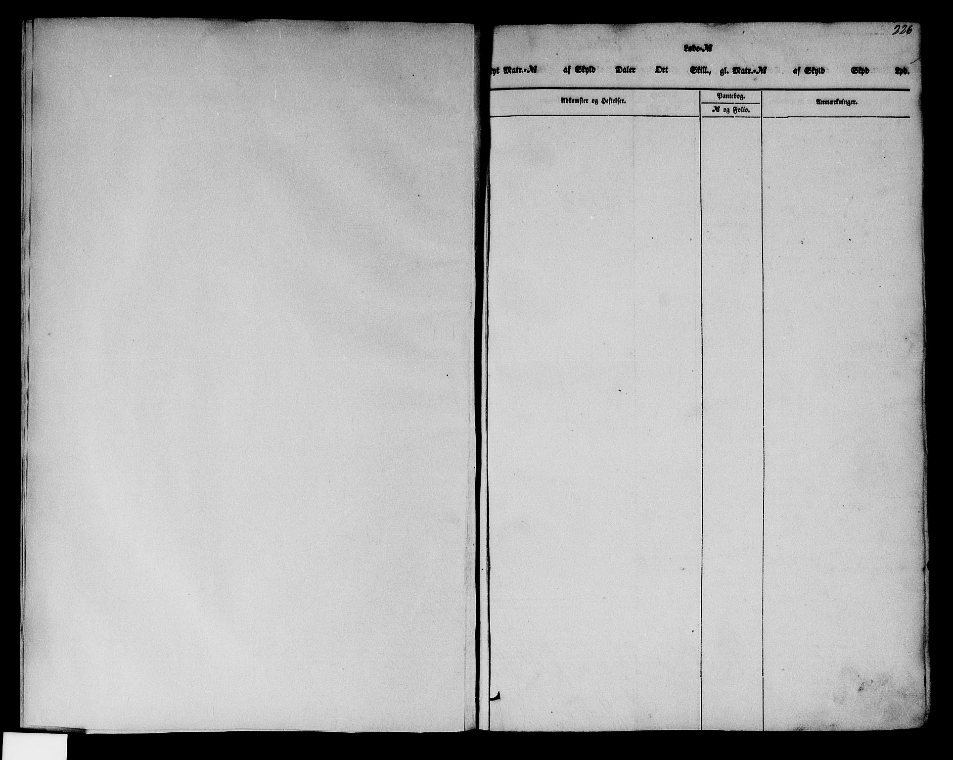 Follo sorenskriveri, SAO/A-10274/G/Gb/Gbb/L0004b: Mortgage register no. II 4b, 1877-1903, p. 226