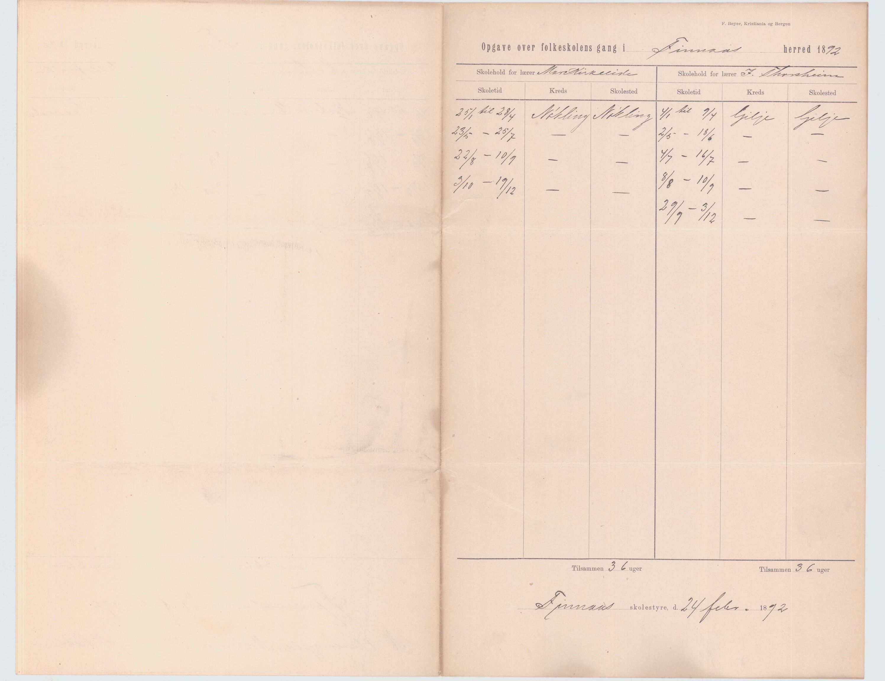 Finnaas kommune. Skulestyret, IKAH/1218a-211/D/Da/L0001/0002: Kronologisk ordna korrespondanse / Kronologisk ordna korrespondanse , 1890-1892, p. 146