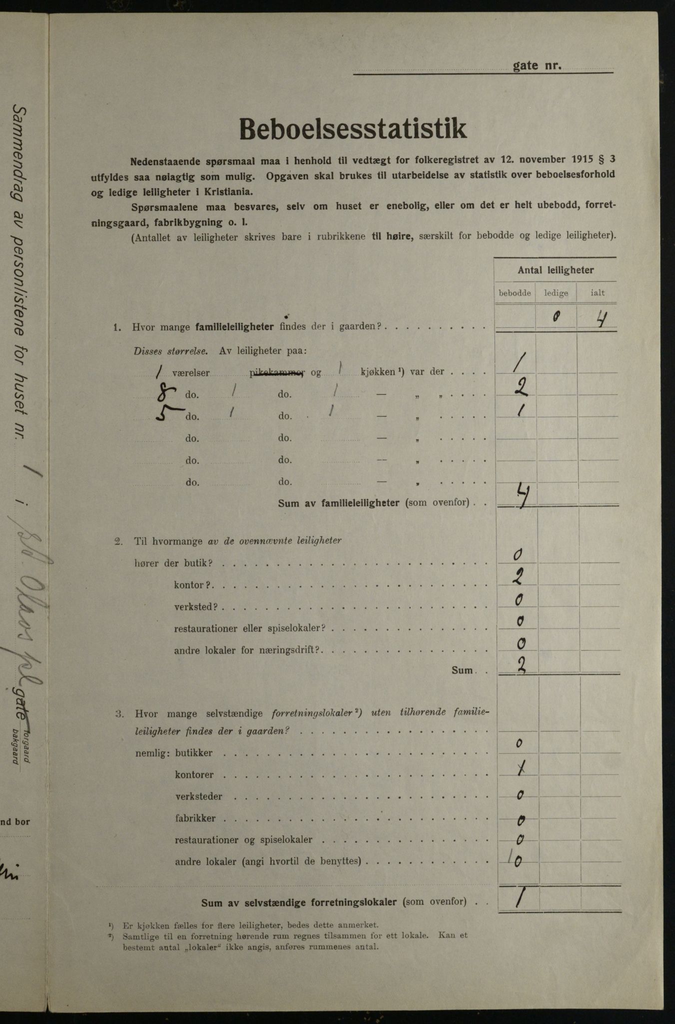 OBA, Municipal Census 1923 for Kristiania, 1923, p. 97641