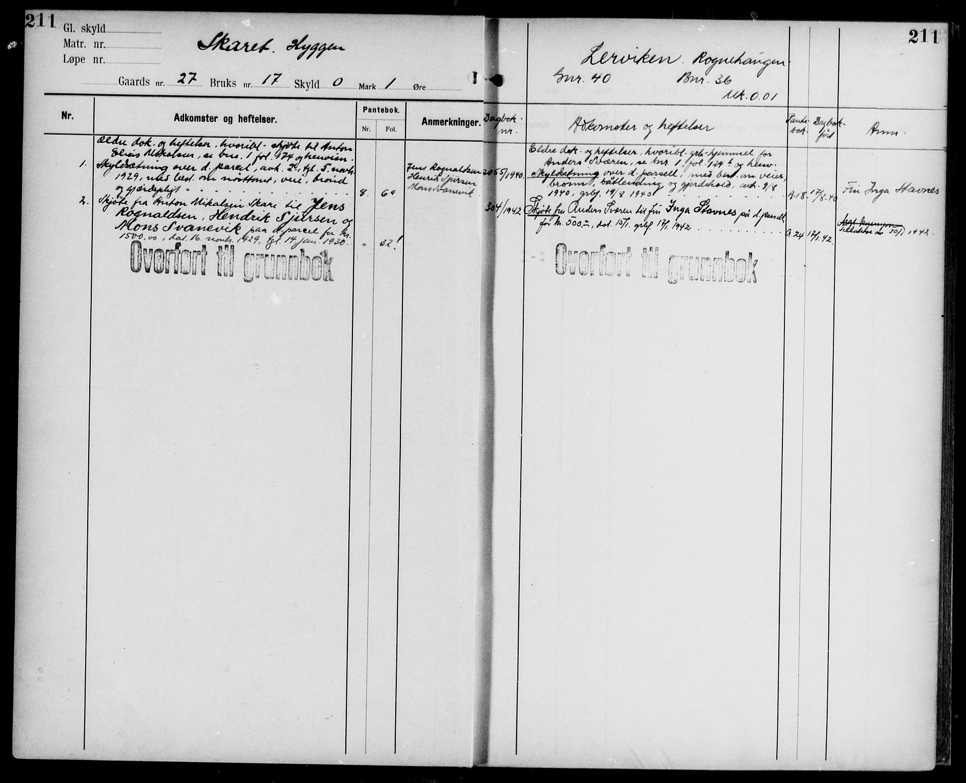 Midhordland sorenskriveri, AV/SAB-A-3001/1/G/Ga/Gab/L0109: Mortgage register no. II.A.b.109, p. 211