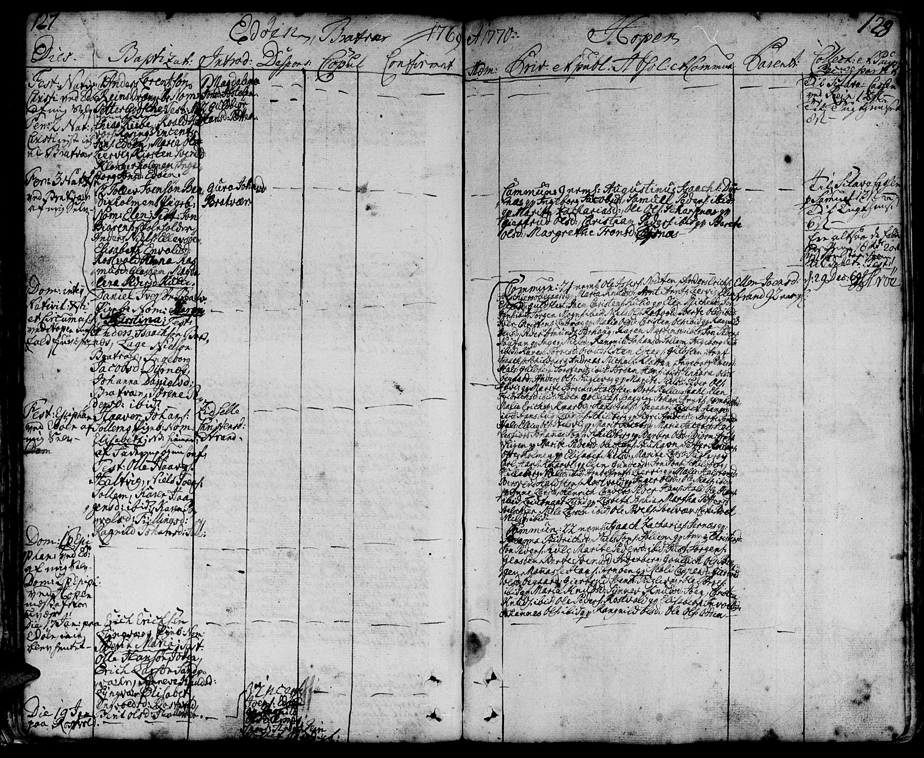 Ministerialprotokoller, klokkerbøker og fødselsregistre - Møre og Romsdal, AV/SAT-A-1454/581/L0932: Parish register (official) no. 581A02, 1767-1823, p. 127-128