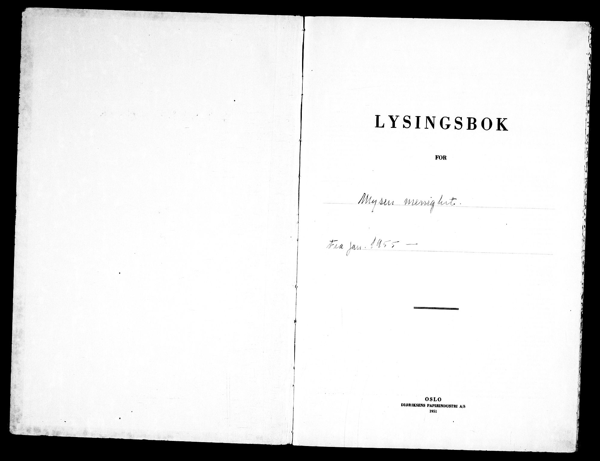 Eidsberg prestekontor Kirkebøker, SAO/A-10905/H/Hb/L0002: Banns register no. II 2, 1955-1971