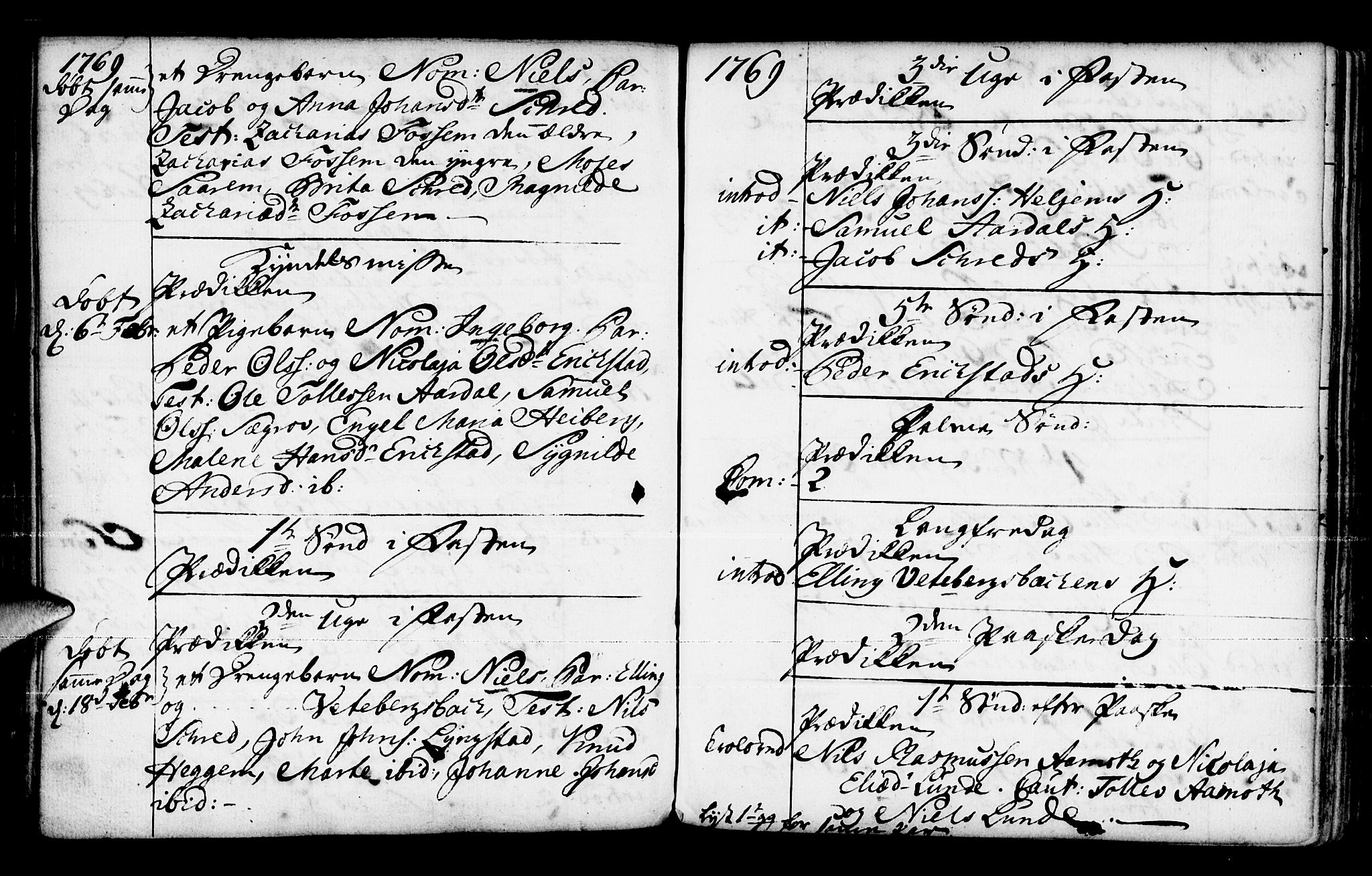 Jølster sokneprestembete, AV/SAB-A-80701/H/Haa/Haaa/L0004: Parish register (official) no. A 4, 1749-1789, p. 105