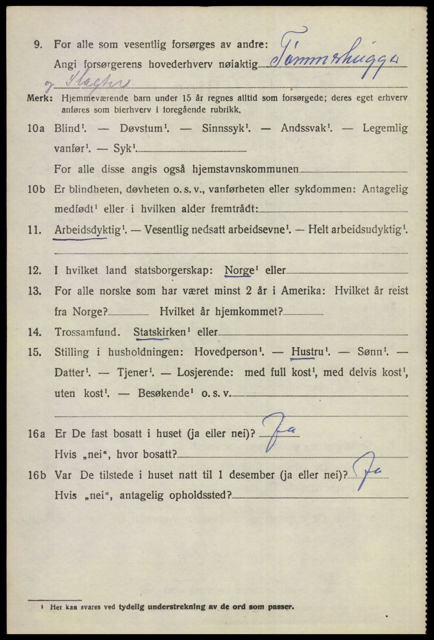 SAKO, 1920 census for Ådal, 1920, p. 4715