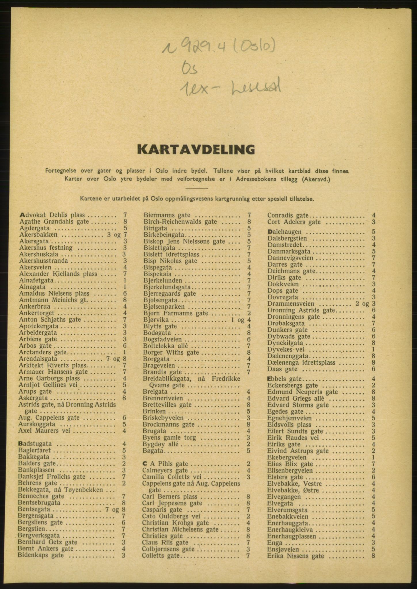 Kristiania/Oslo adressebok, PUBL/-, 1956-1957