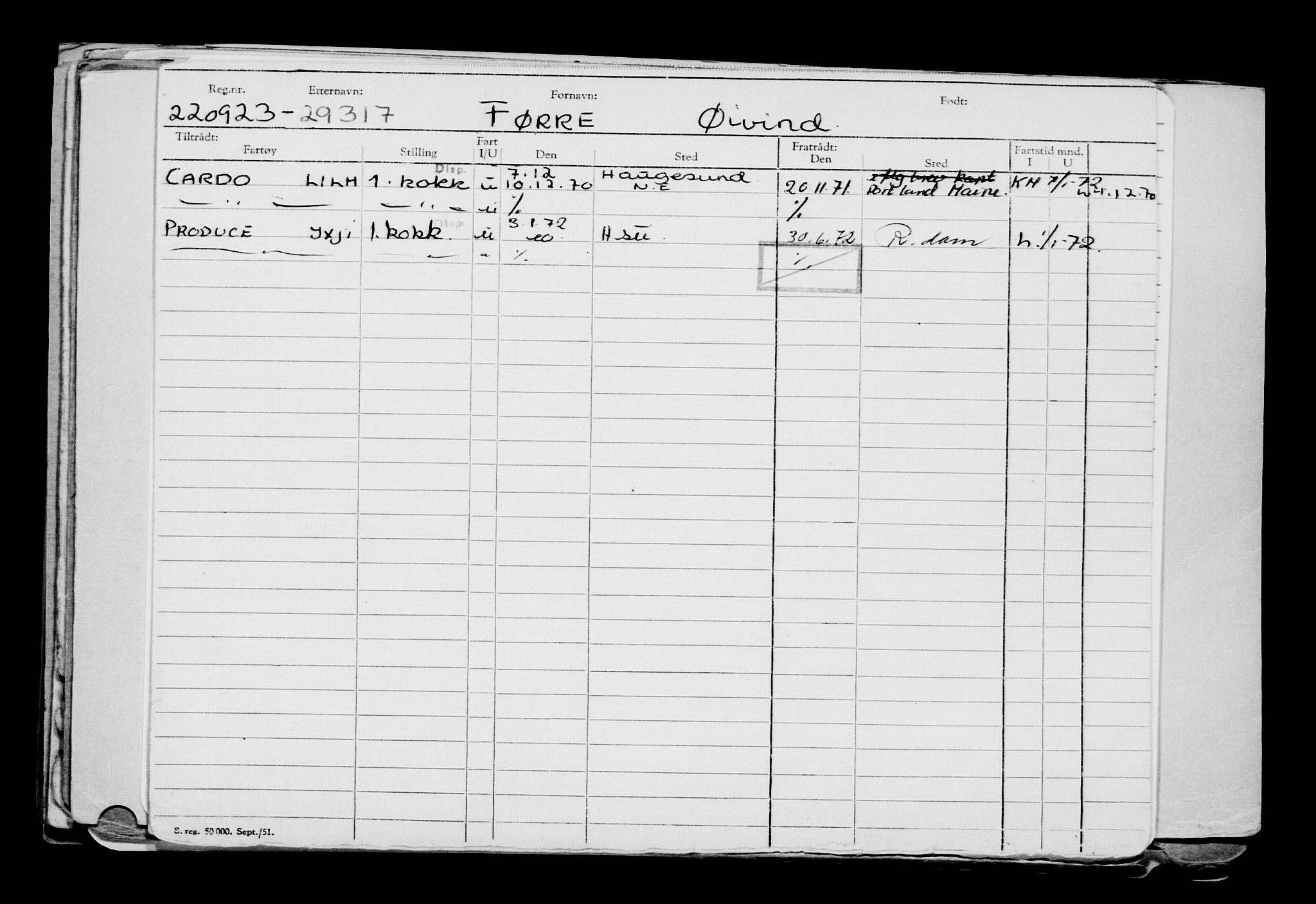 Direktoratet for sjømenn, RA/S-3545/G/Gb/L0223: Hovedkort, 1923, p. 200