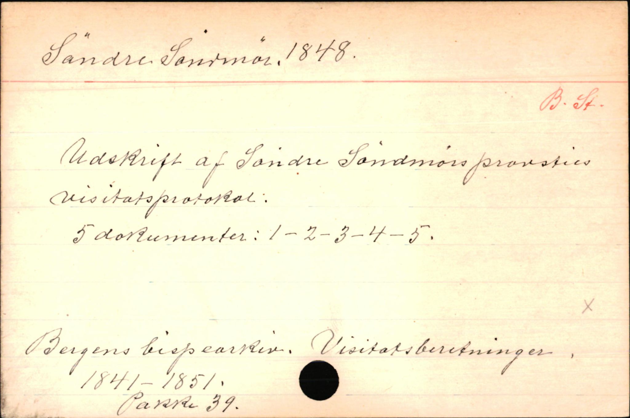 Haugen, Johannes - lærer, AV/SAB-SAB/PA-0036/01/L0001: Om klokkere og lærere, 1521-1904, p. 10343