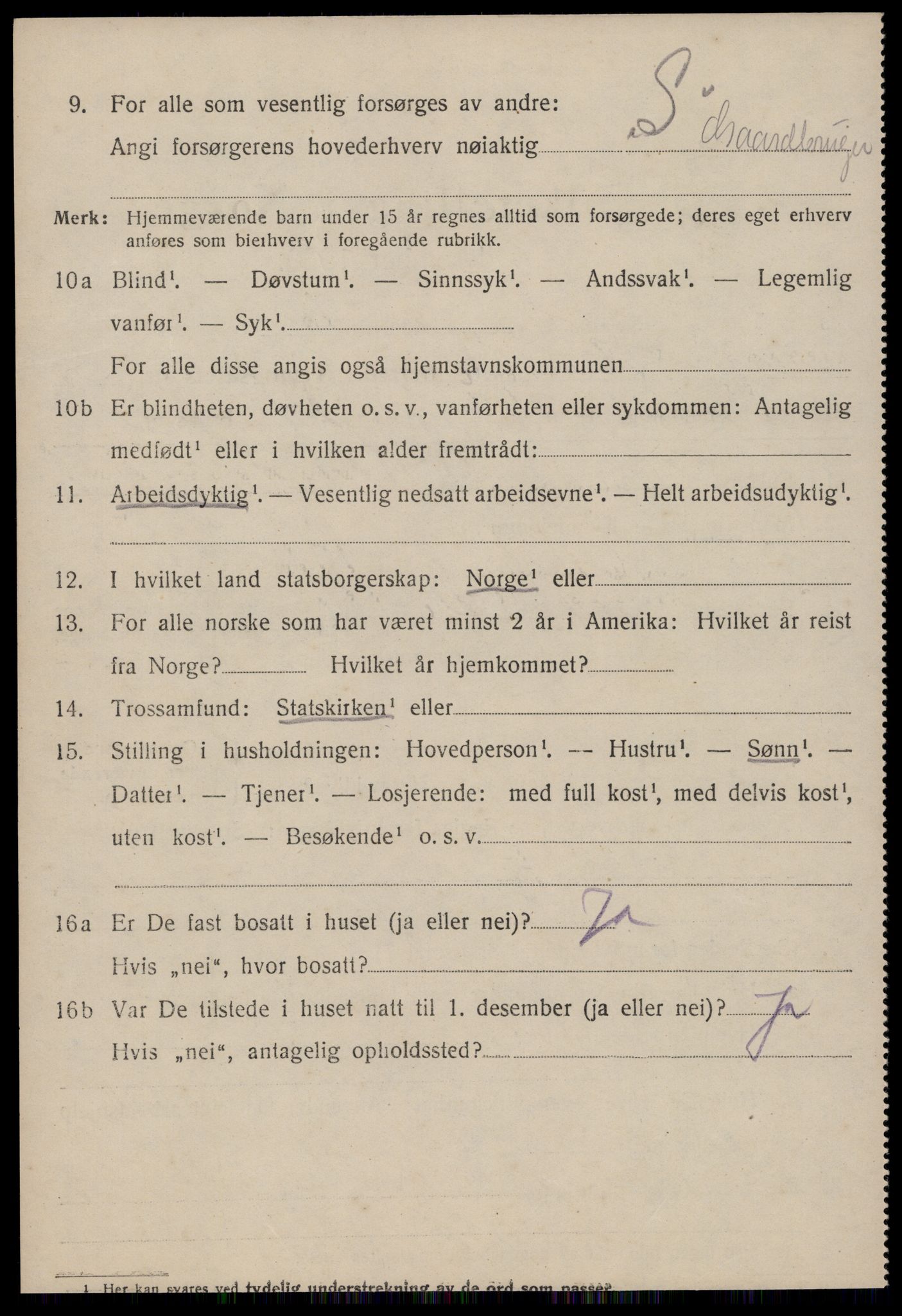 SAT, 1920 census for Eresfjord og Vistdal, 1920, p. 1648