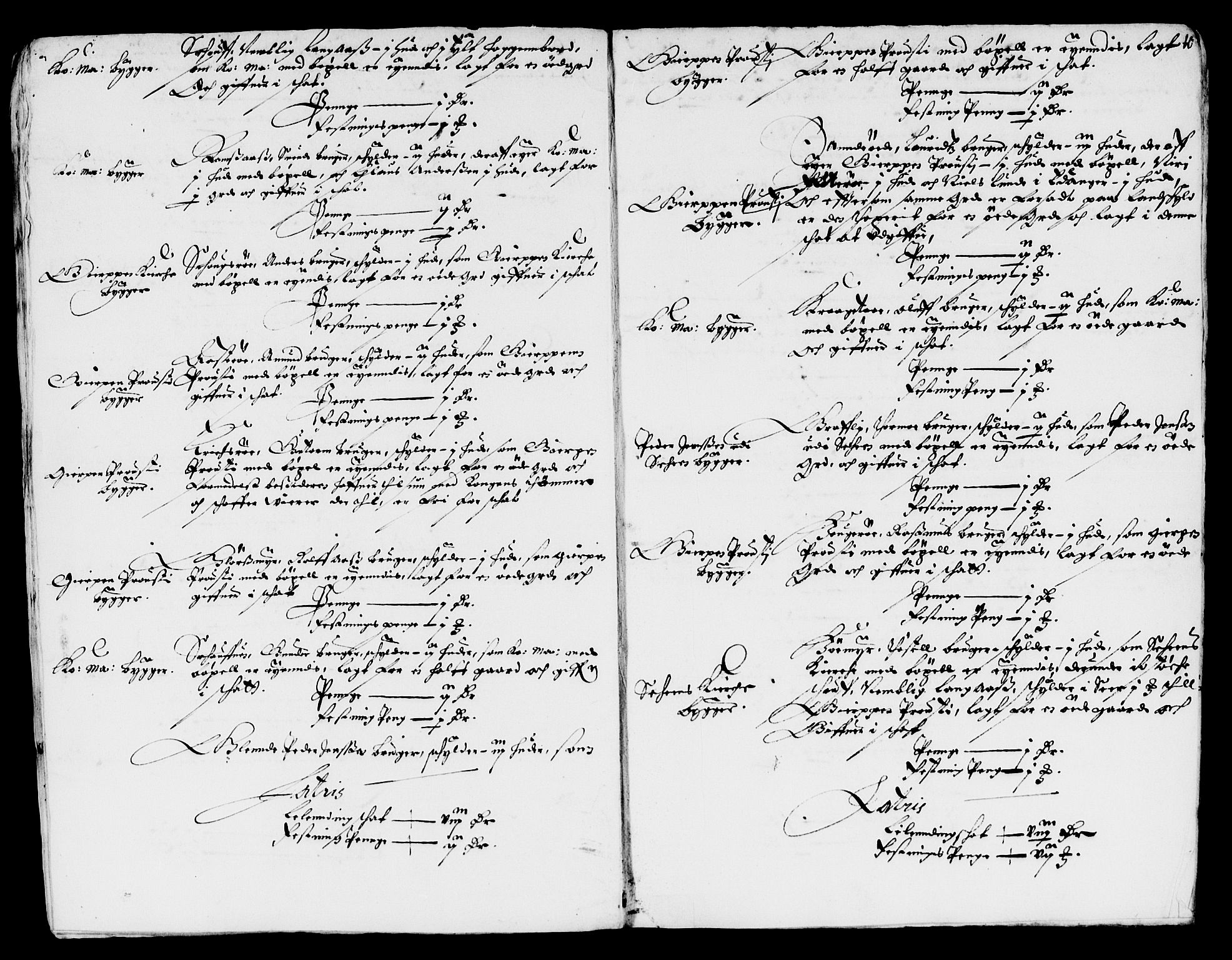 Rentekammeret inntil 1814, Reviderte regnskaper, Lensregnskaper, AV/RA-EA-5023/R/Rb/Rbp/L0041: Bratsberg len, 1654-1656