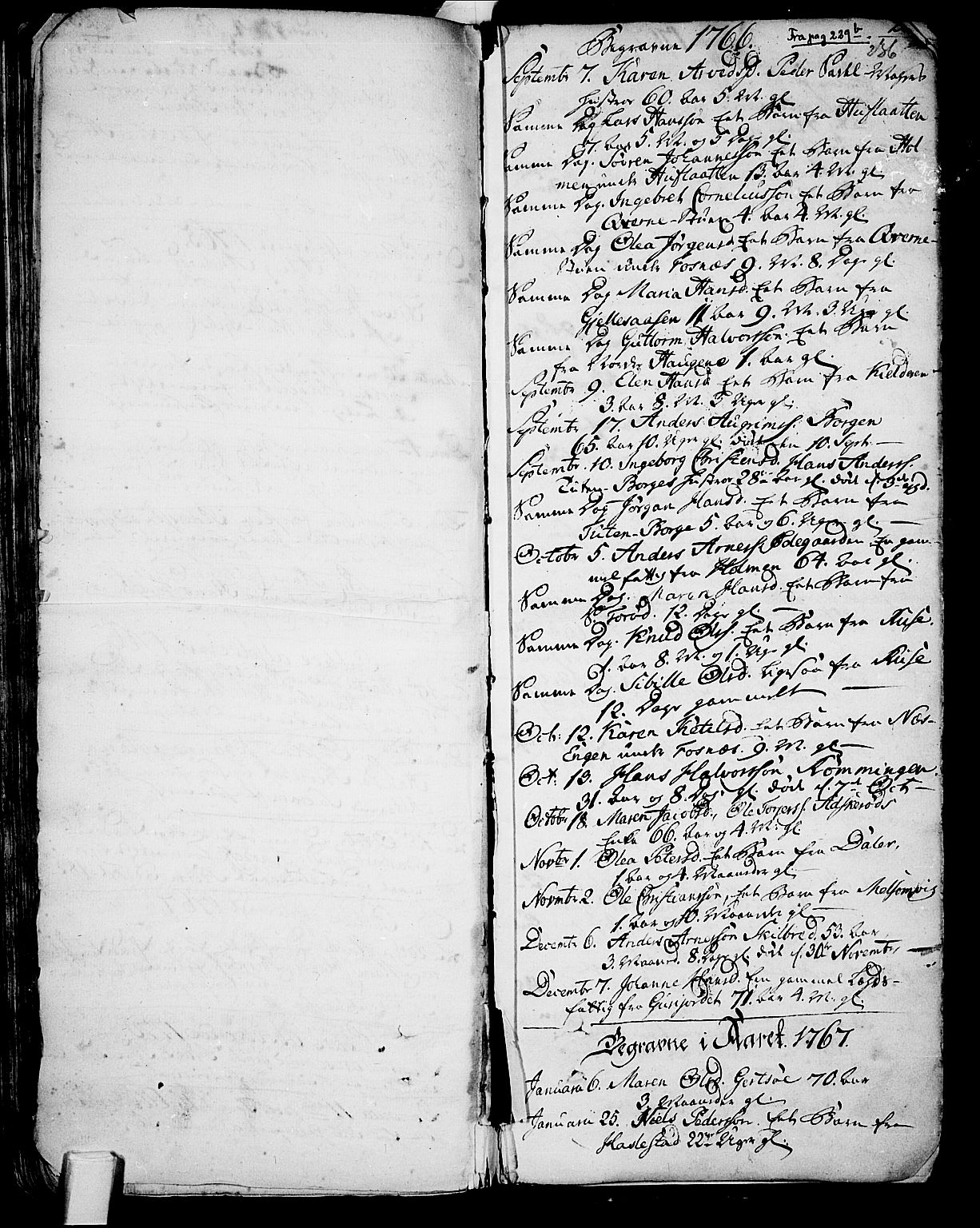 Stokke kirkebøker, SAKO/A-320/F/Fa/L0002: Parish register (official) no. I 2, 1732-1770, p. 236