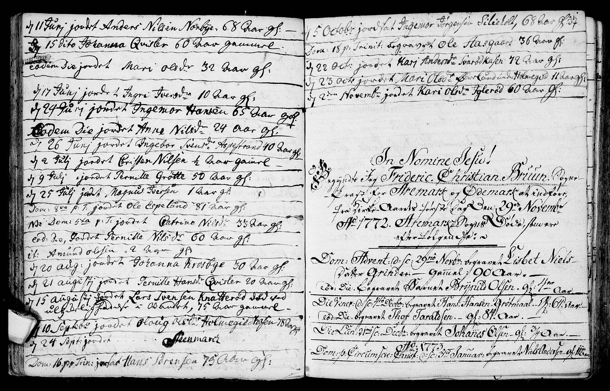 Aremark prestekontor Kirkebøker, SAO/A-10899/F/Fa/L0003: Parish register (official) no. I 3, 1745-1795, p. 37