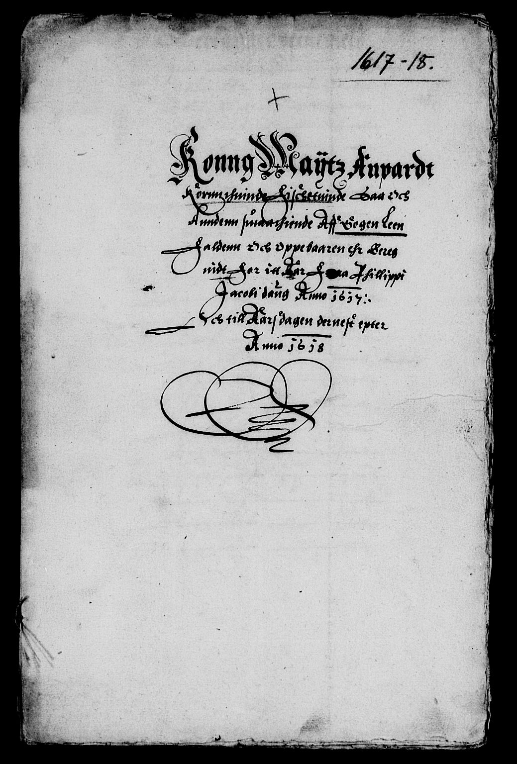 Rentekammeret inntil 1814, Reviderte regnskaper, Lensregnskaper, AV/RA-EA-5023/R/Rb/Rbt/L0024: Bergenhus len, 1617-1618