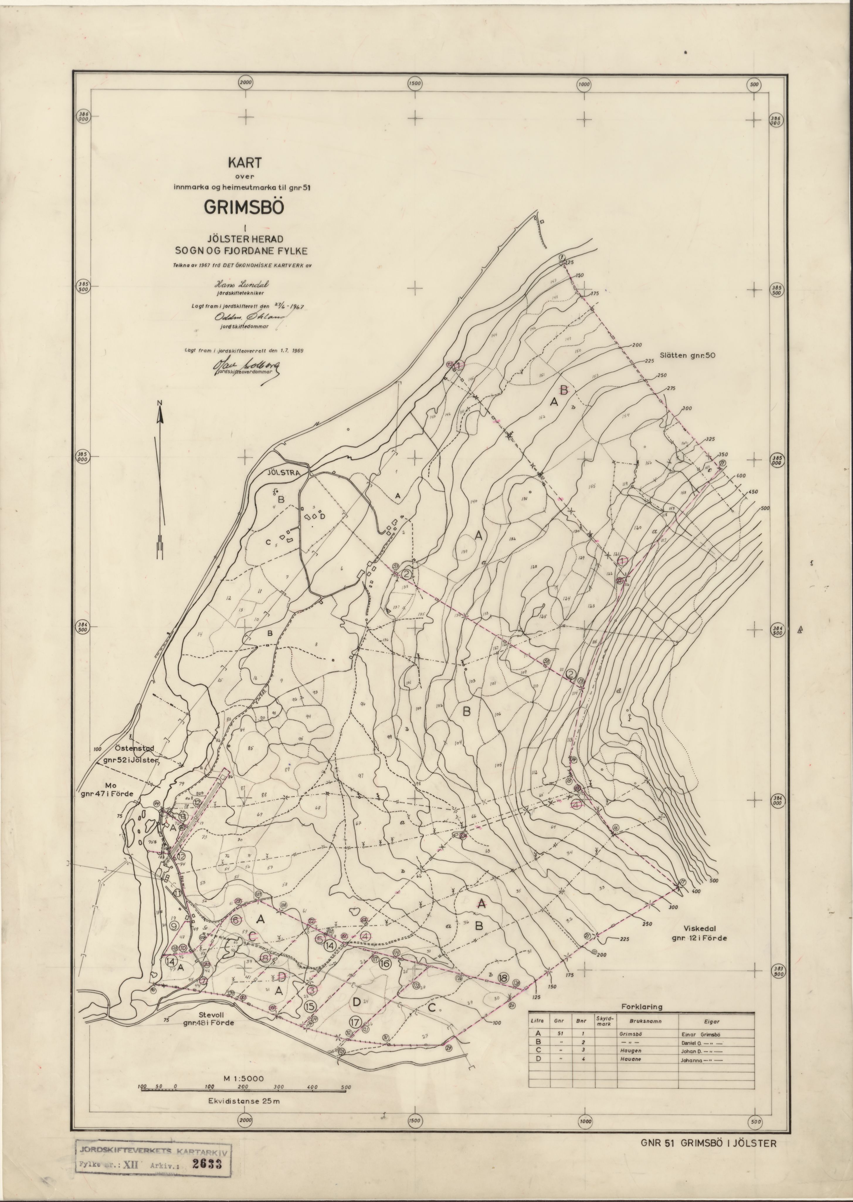 Jordskifteverkets kartarkiv, RA/S-3929/T, 1859-1988, p. 3236
