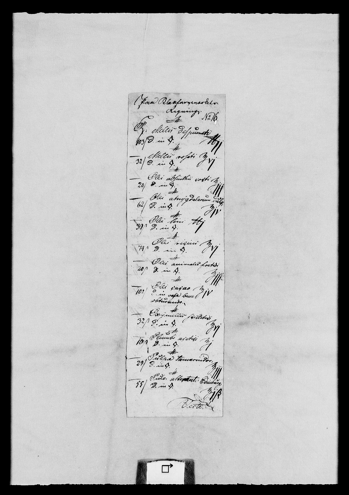 Modums Blaafarveværk, AV/RA-PA-0157/G/Gh/L0380/0002: -- / Diverse dokument ang. pigen Ellen Marie Olsdatters Indleggelse paa Rigshospitalet, 1825-1849, p. 5