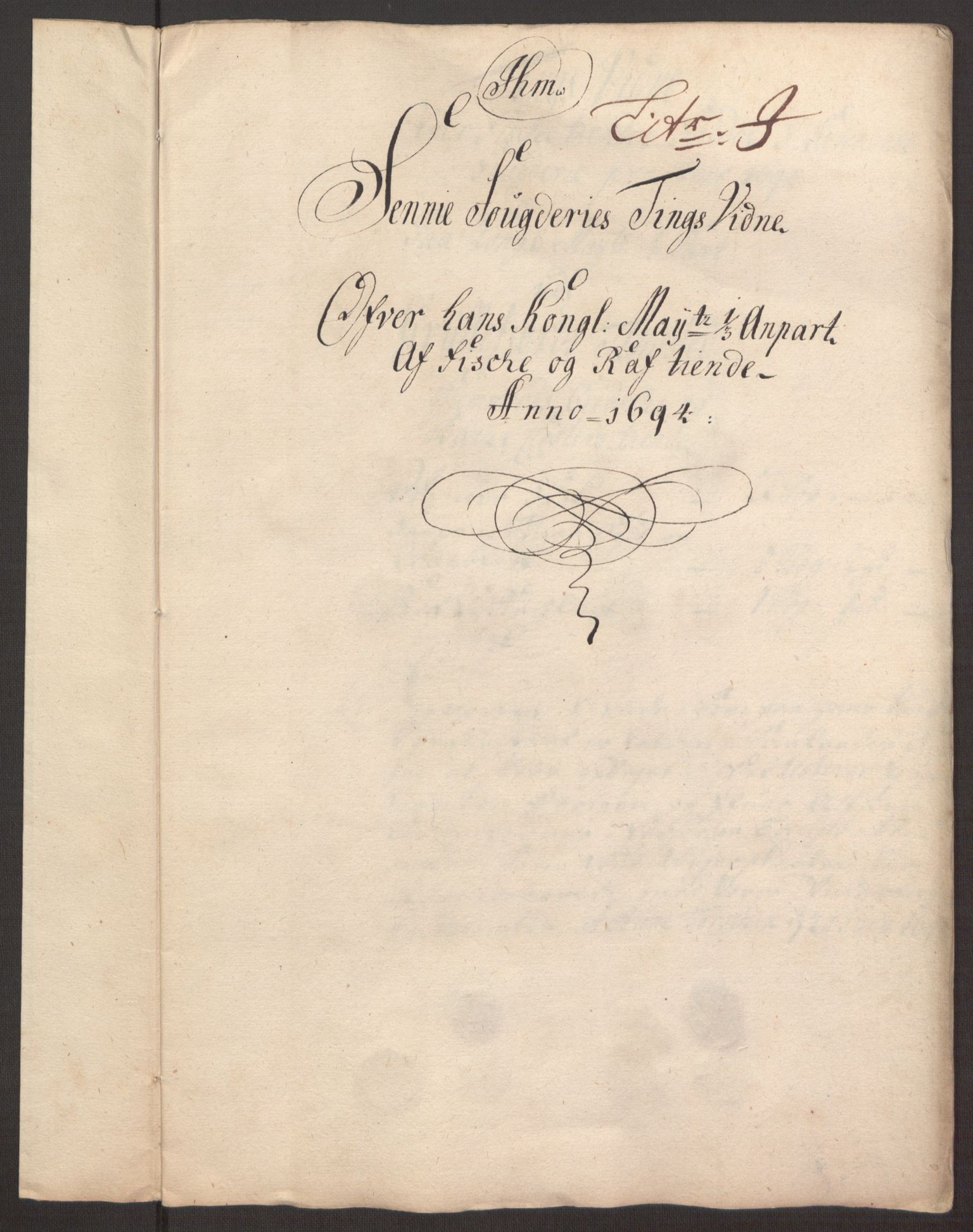 Rentekammeret inntil 1814, Reviderte regnskaper, Fogderegnskap, RA/EA-4092/R68/L4753: Fogderegnskap Senja og Troms, 1694-1696, p. 119