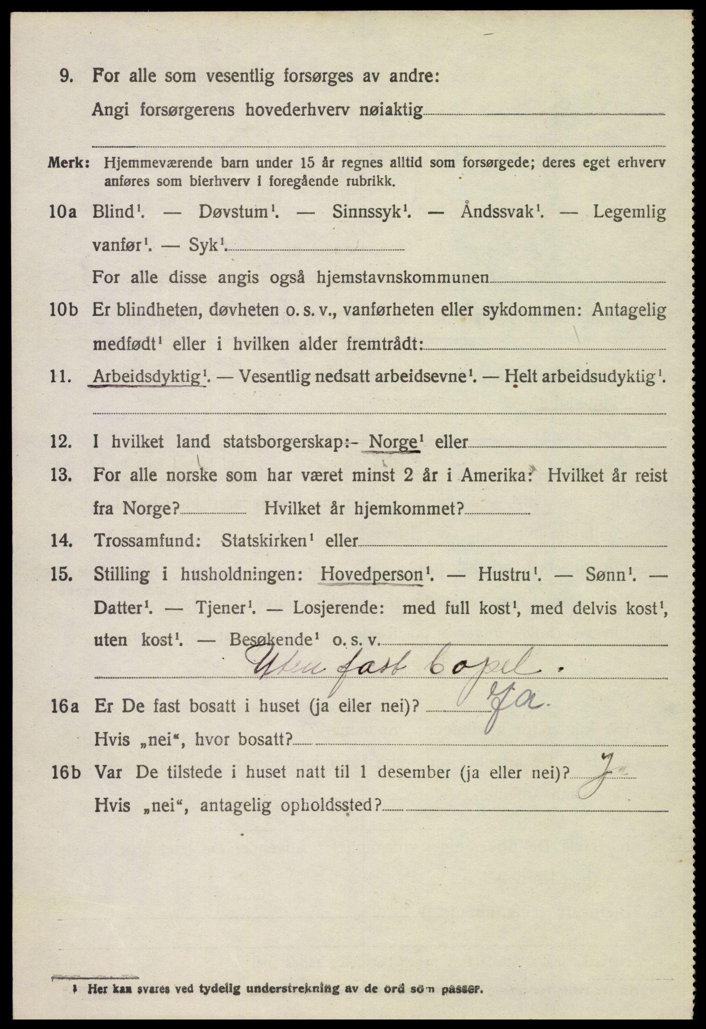 SAH, 1920 census for Nord-Odal, 1920, p. 5096