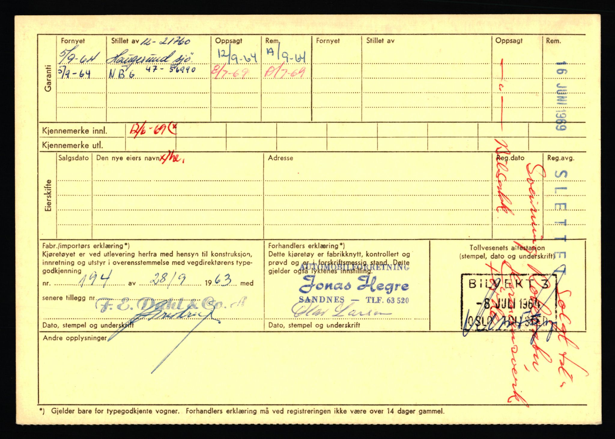 Stavanger trafikkstasjon, AV/SAST-A-101942/0/F/L0053: L-52900 - L-54199, 1930-1971, p. 1192